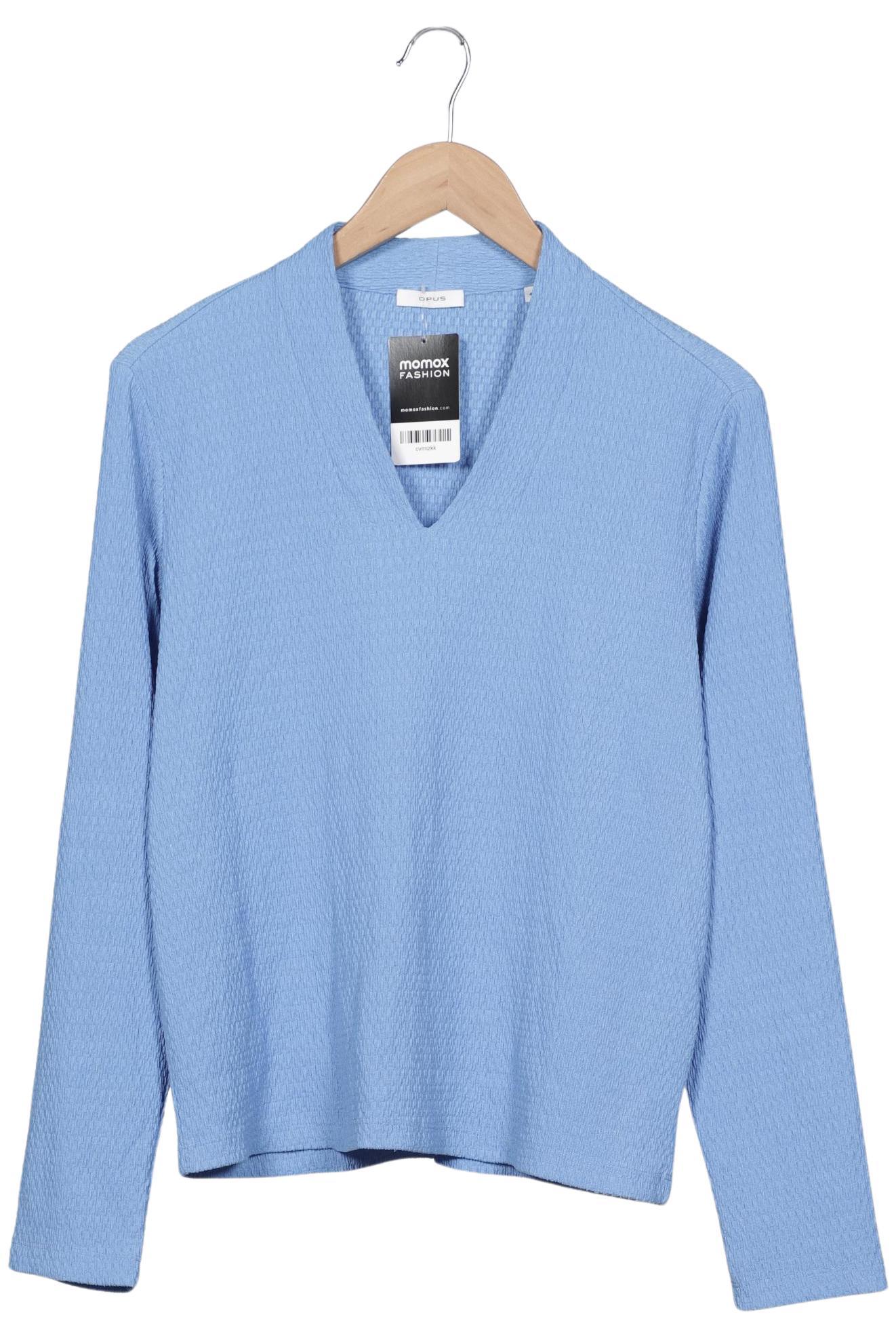 

Opus Damen Langarmshirt, hellblau, Gr. 40