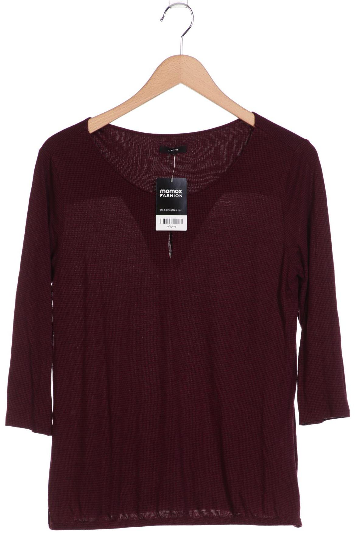 

Opus Damen Langarmshirt, bordeaux, Gr. 40