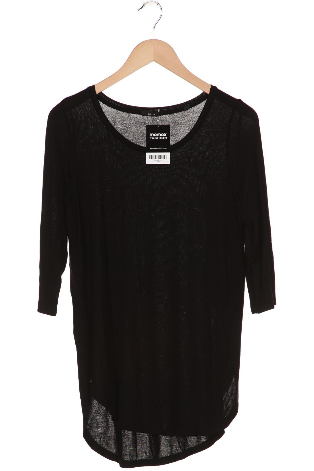 

Opus Damen Langarmshirt, schwarz, Gr. 36