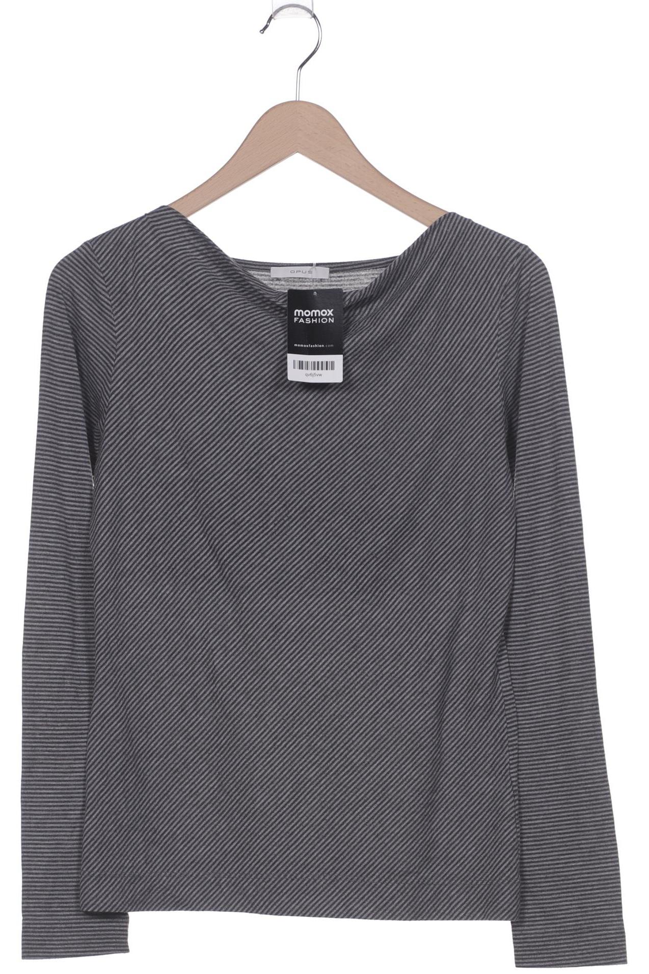 

Opus Damen Langarmshirt, grau, Gr. 38