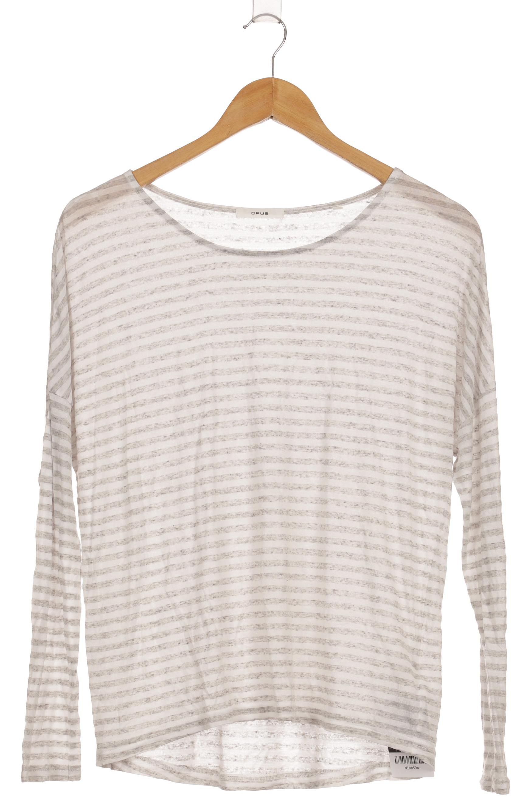 

Opus Damen Langarmshirt, grau, Gr. 38