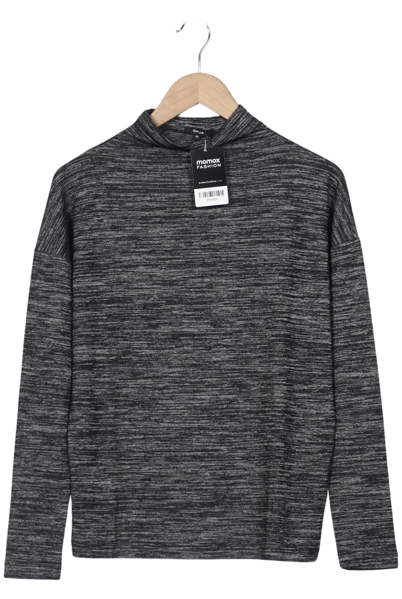

Opus Damen Langarmshirt, grau, Gr. 36