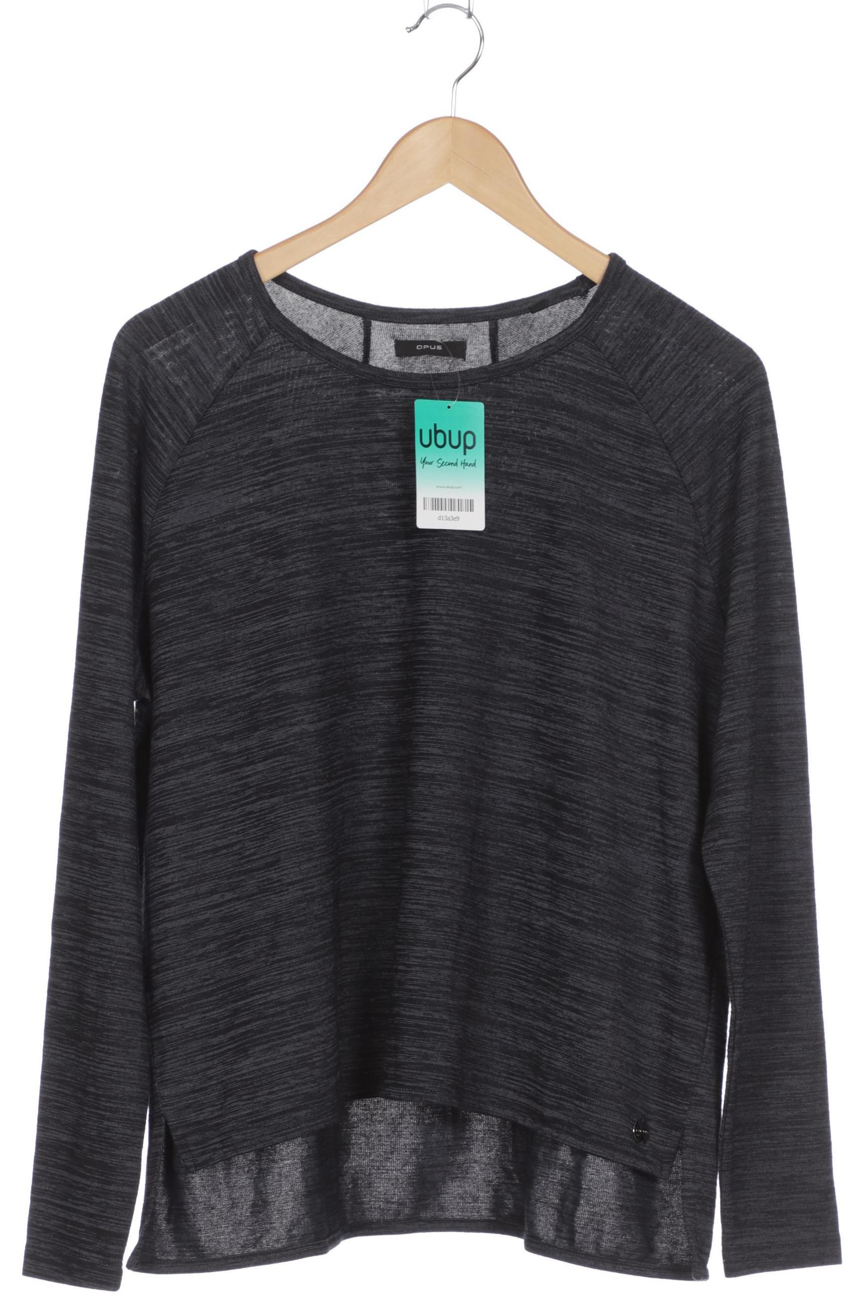

Opus Damen Langarmshirt, grau, Gr. 38