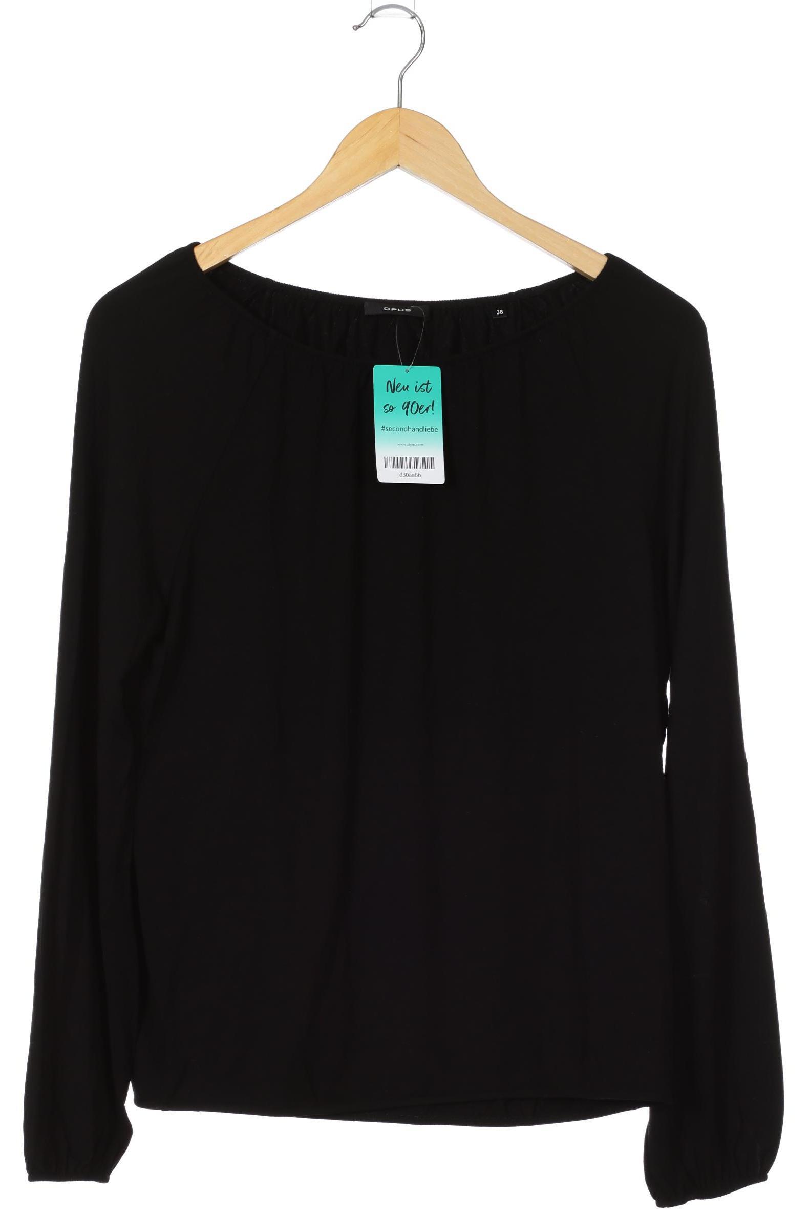 

Opus Damen Langarmshirt, schwarz, Gr. 38