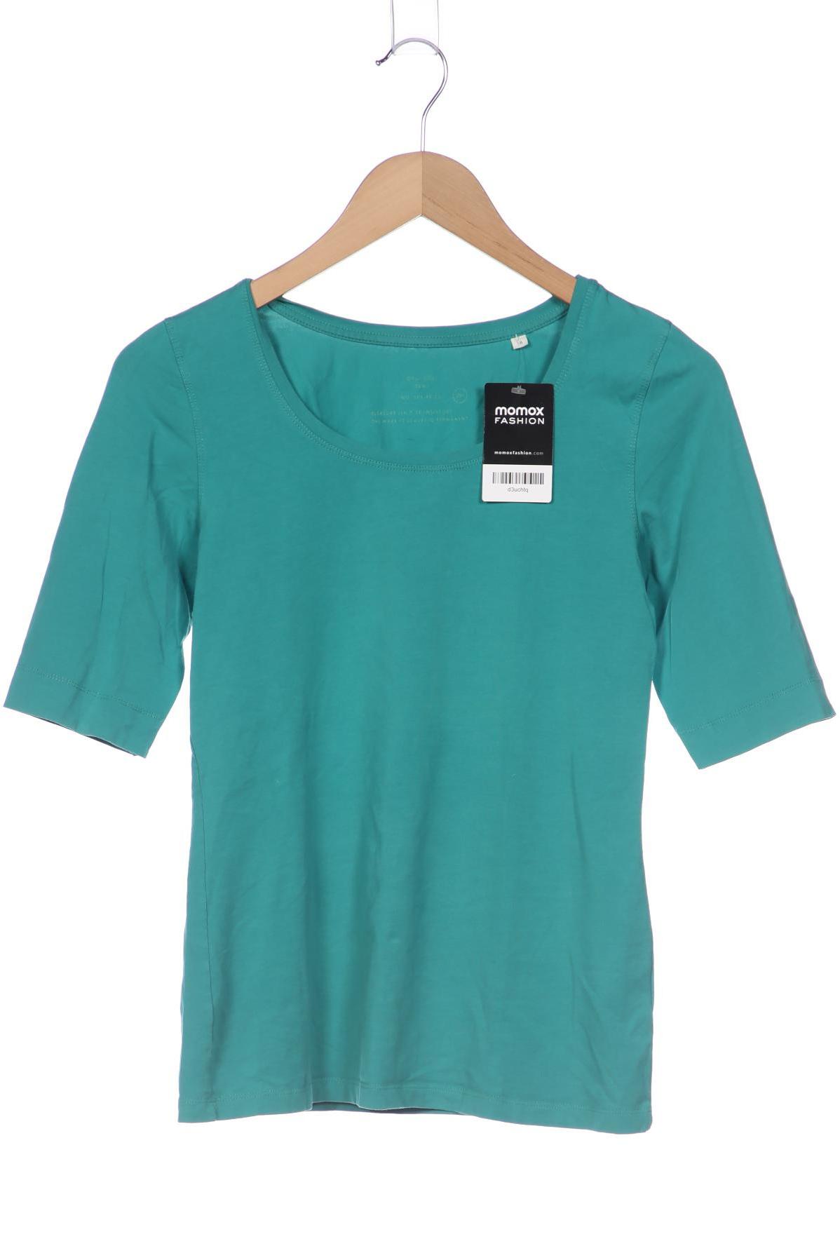 

Opus Damen Langarmshirt, türkis, Gr. 38