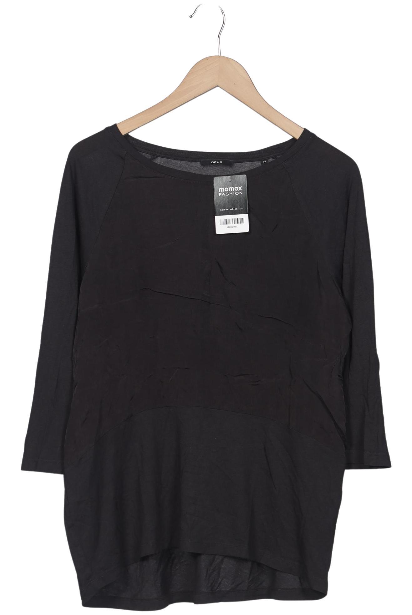 

Opus Damen Langarmshirt, schwarz, Gr. 38
