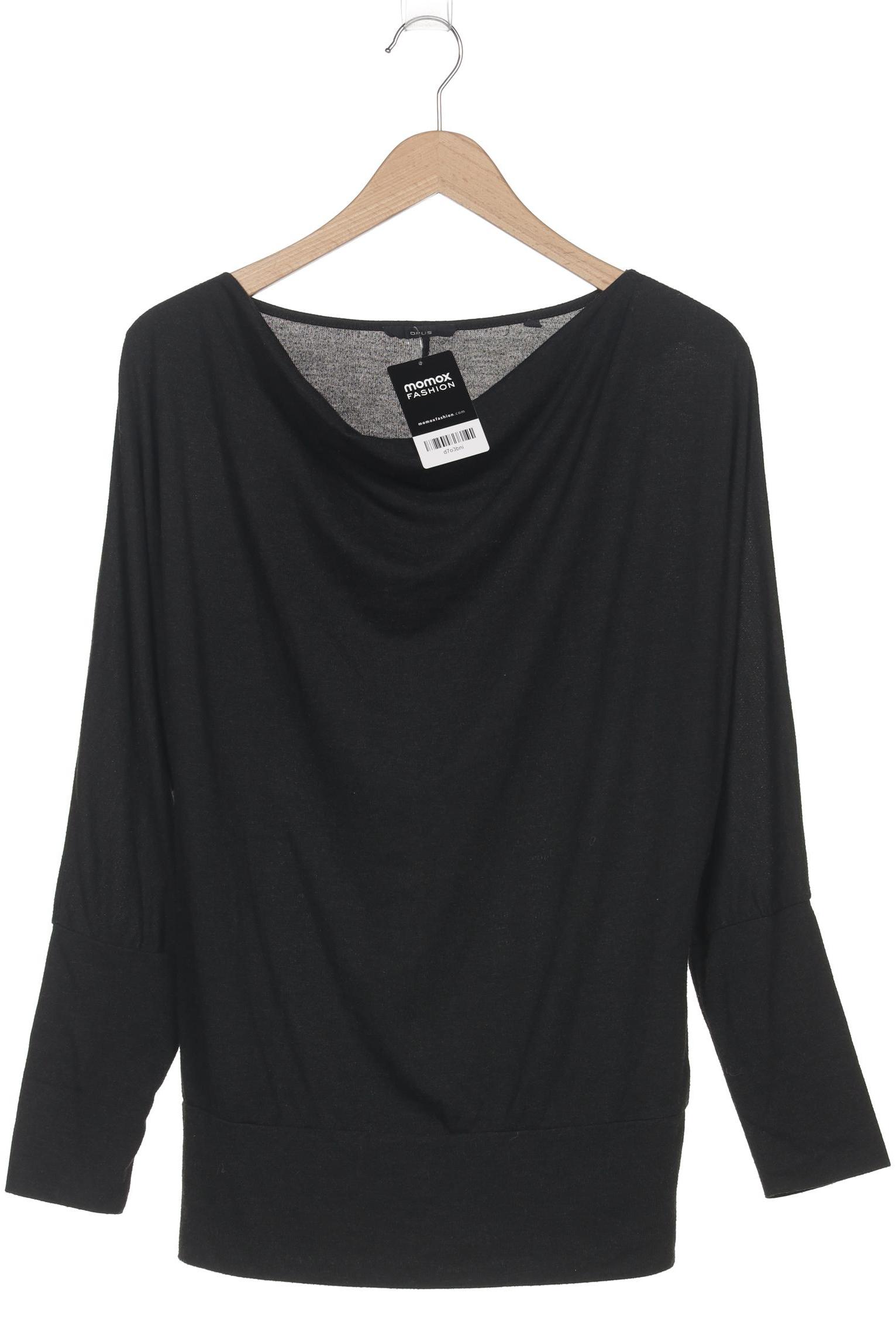 

Opus Damen Langarmshirt, schwarz, Gr. 40