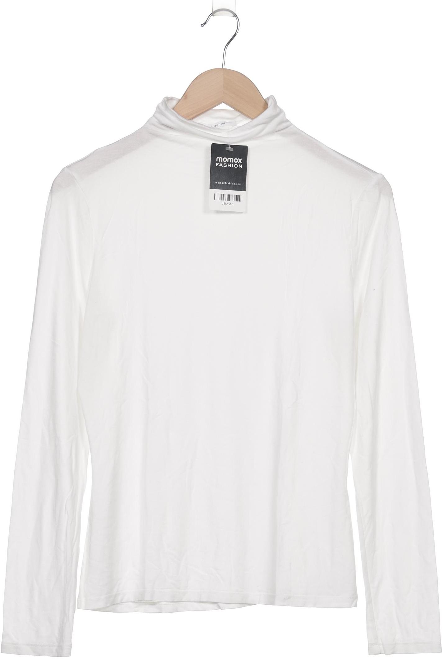 

Opus Damen Langarmshirt, weiß, Gr. 38