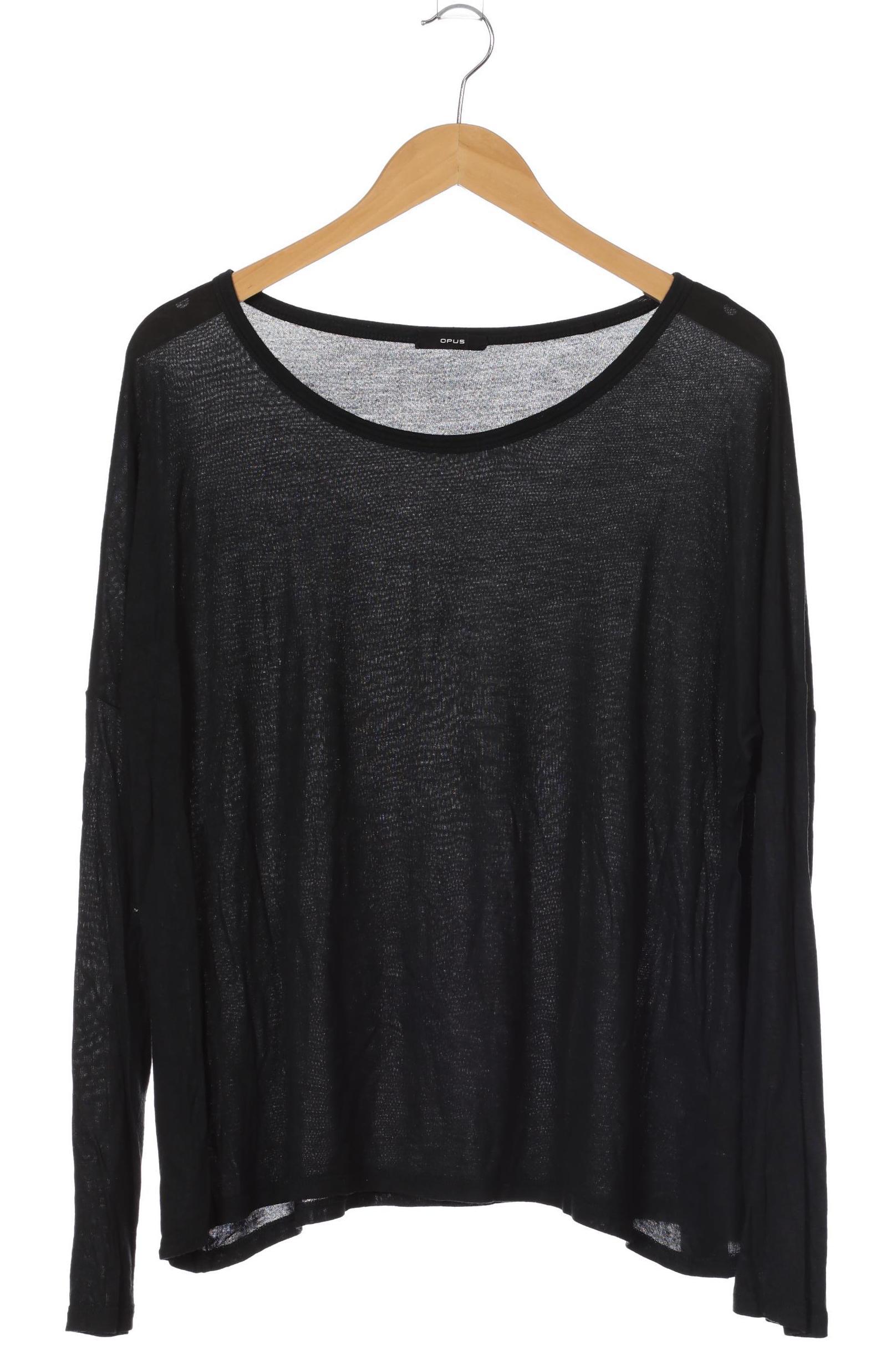 

Opus Damen Langarmshirt, schwarz, Gr. 38