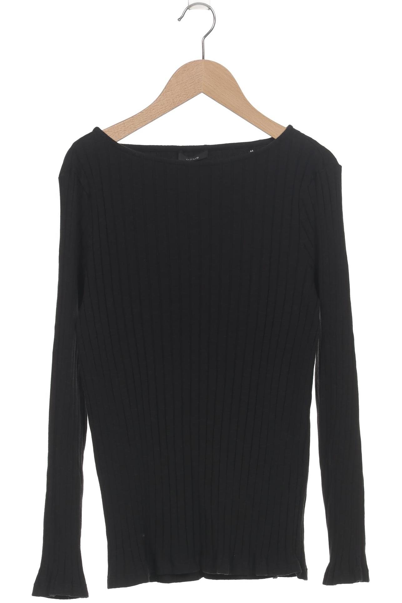 

Opus Damen Langarmshirt, schwarz, Gr. 44