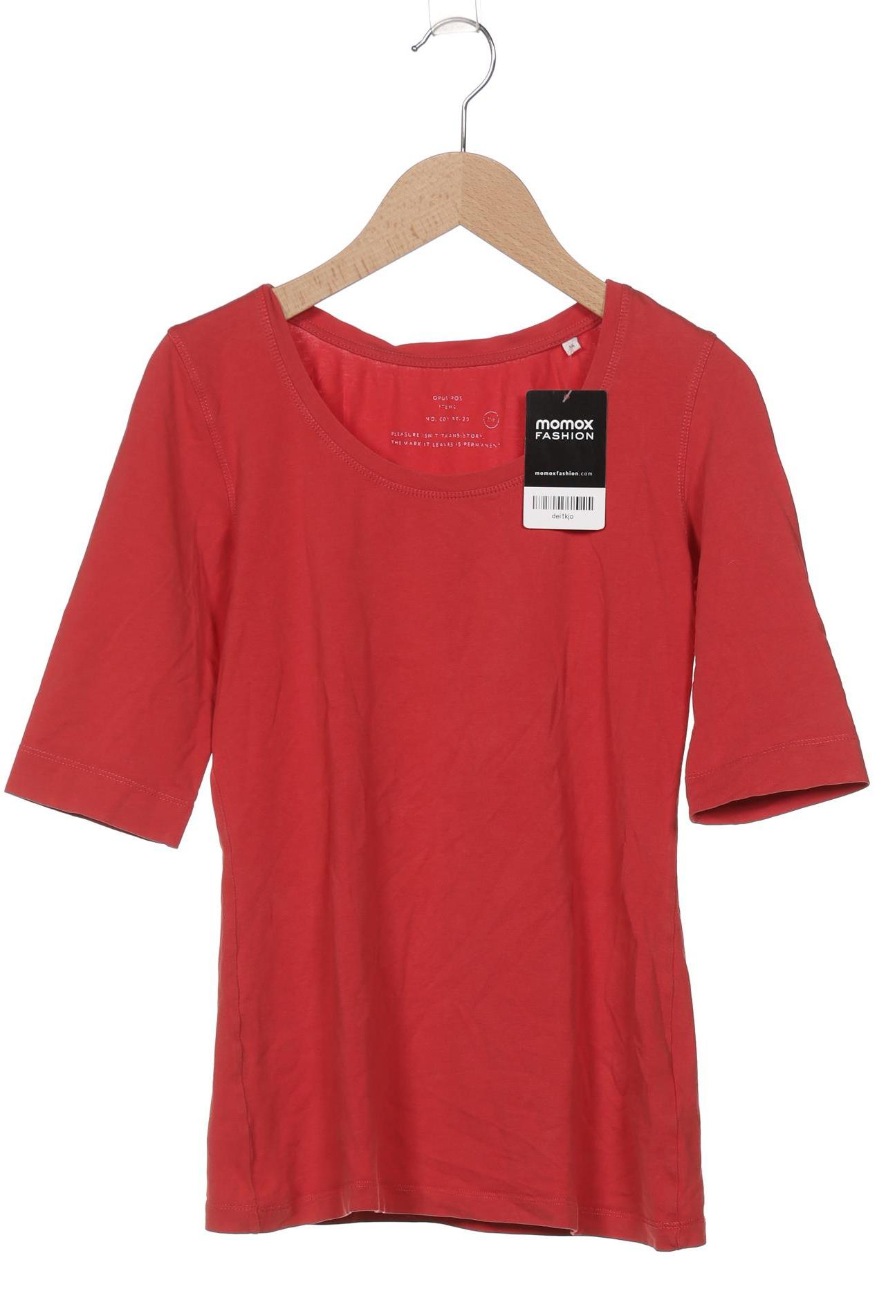 

Opus Damen Langarmshirt, rot, Gr. 36