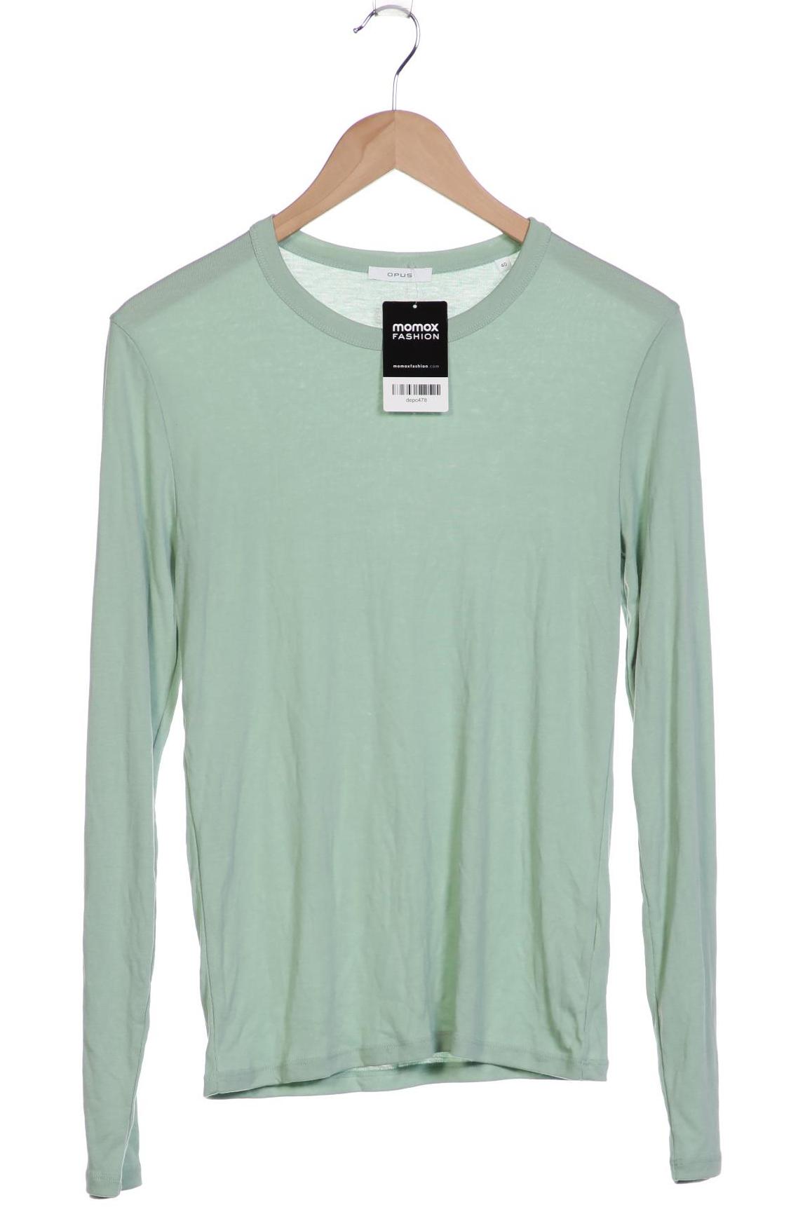 

Opus Damen Langarmshirt, grün, Gr. 40