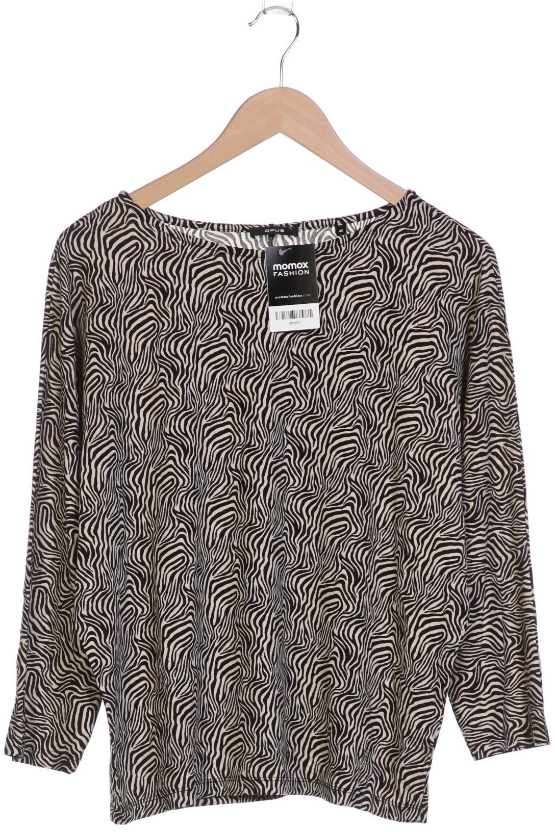 

Opus Damen Langarmshirt, schwarz, Gr. 40