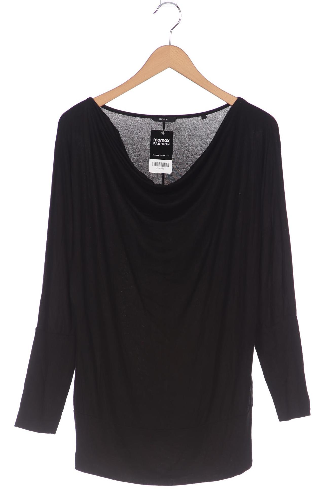 

Opus Damen Langarmshirt, schwarz, Gr. 42
