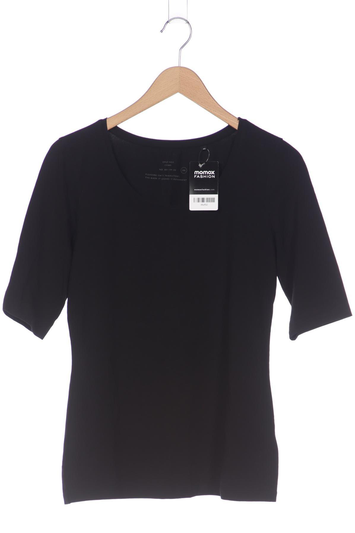 

Opus Damen Langarmshirt, schwarz, Gr. 42