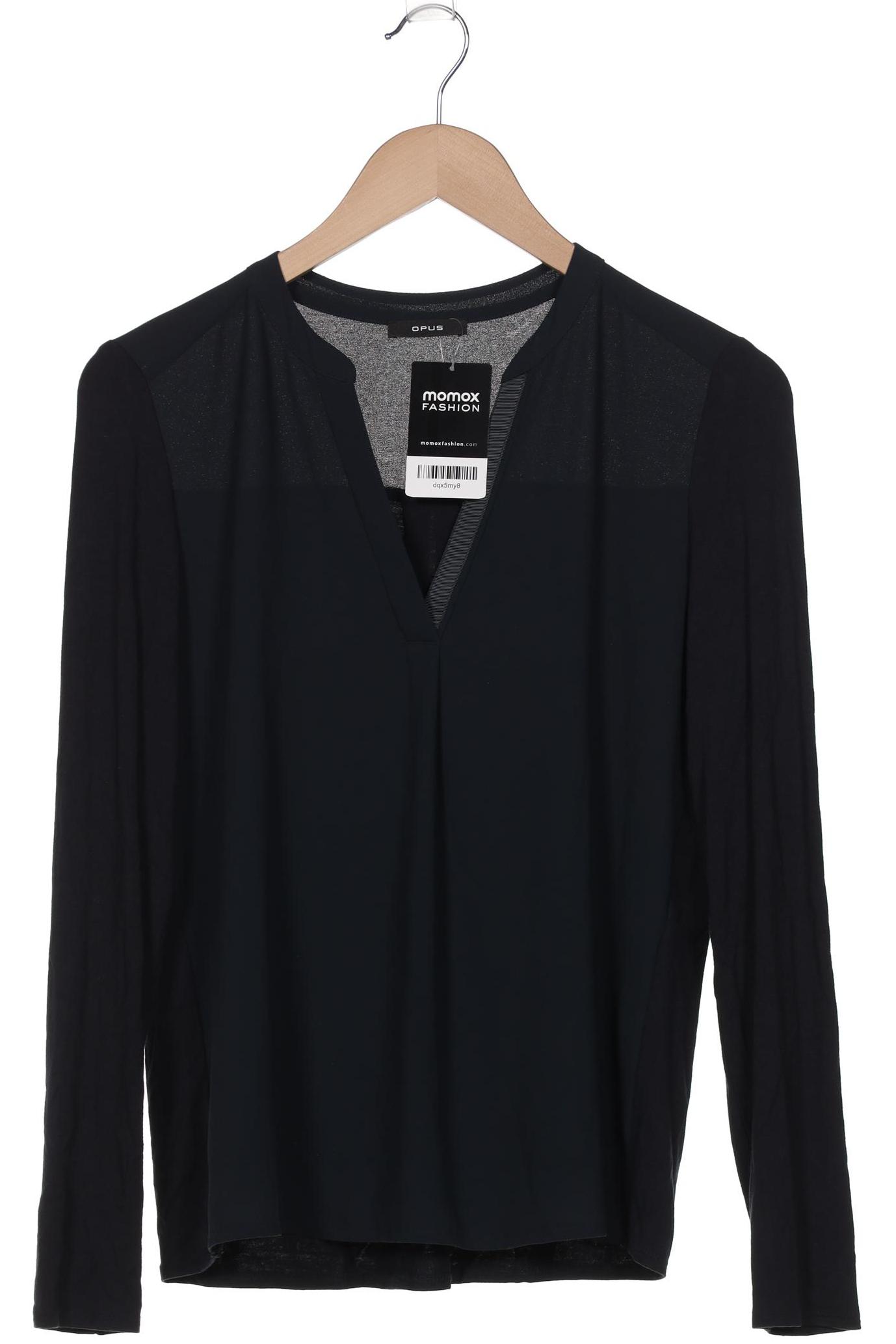

Opus Damen Langarmshirt, marineblau, Gr. 36