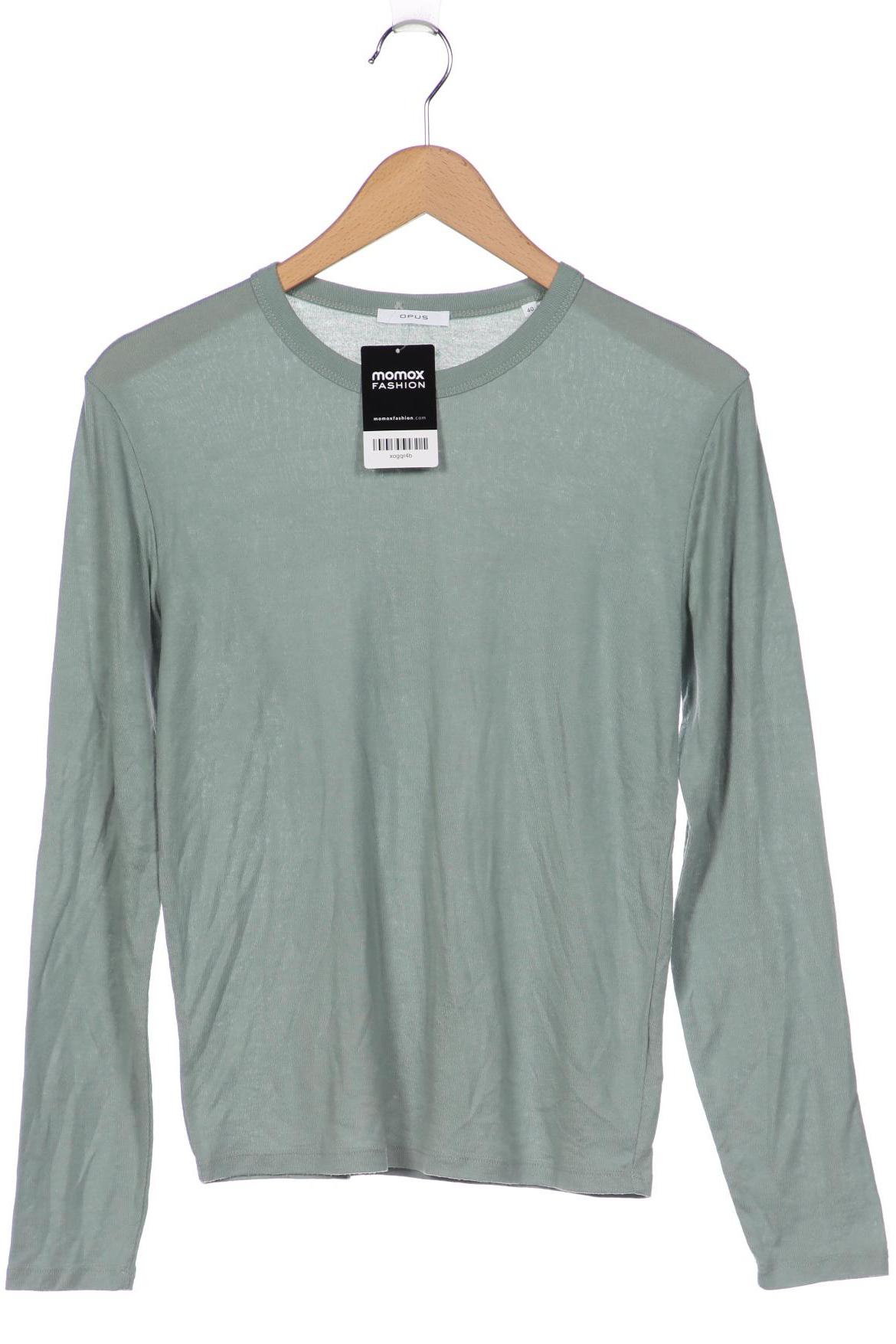 

Opus Damen Langarmshirt, türkis, Gr. 40