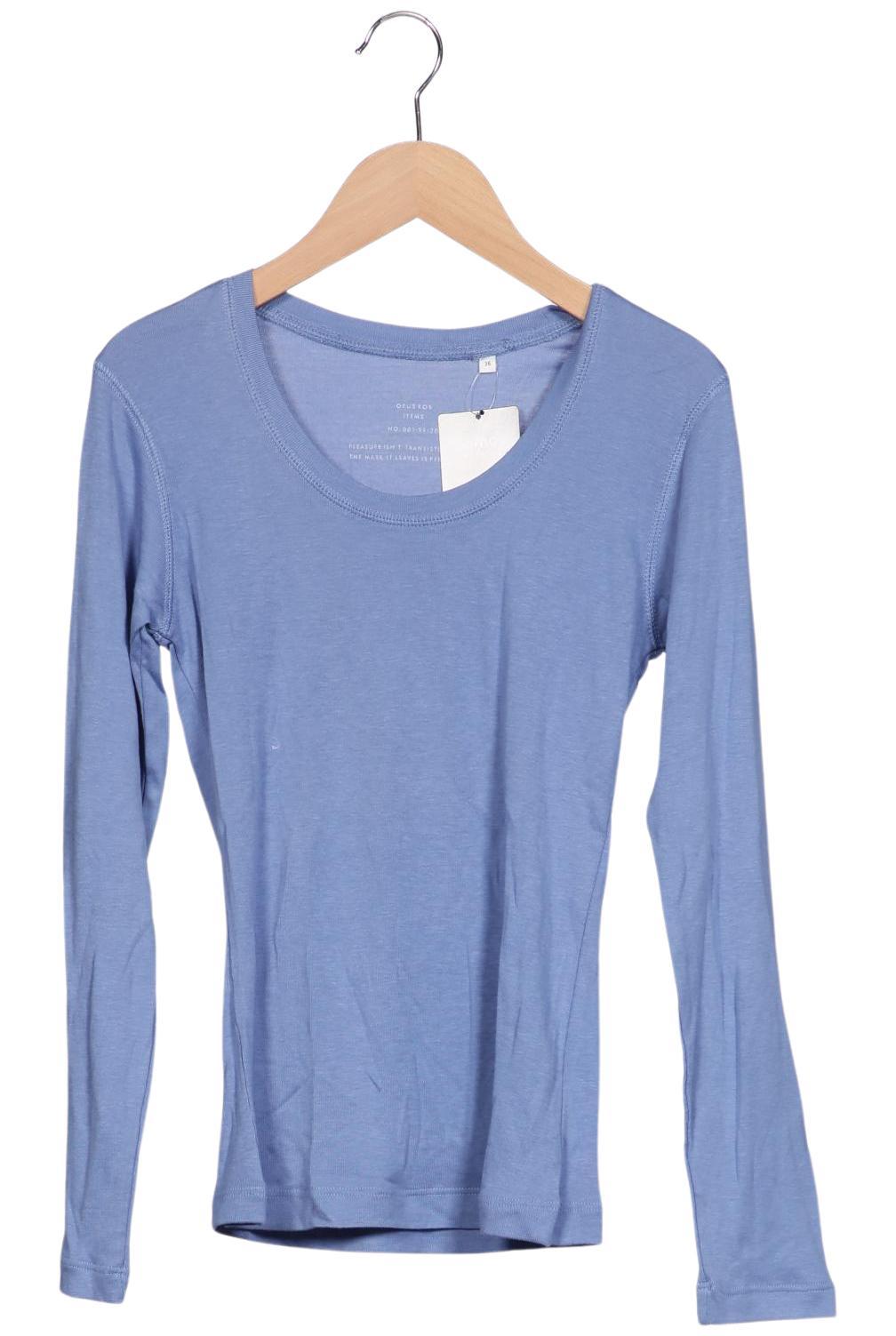 

Opus Damen Langarmshirt, hellblau, Gr. 36