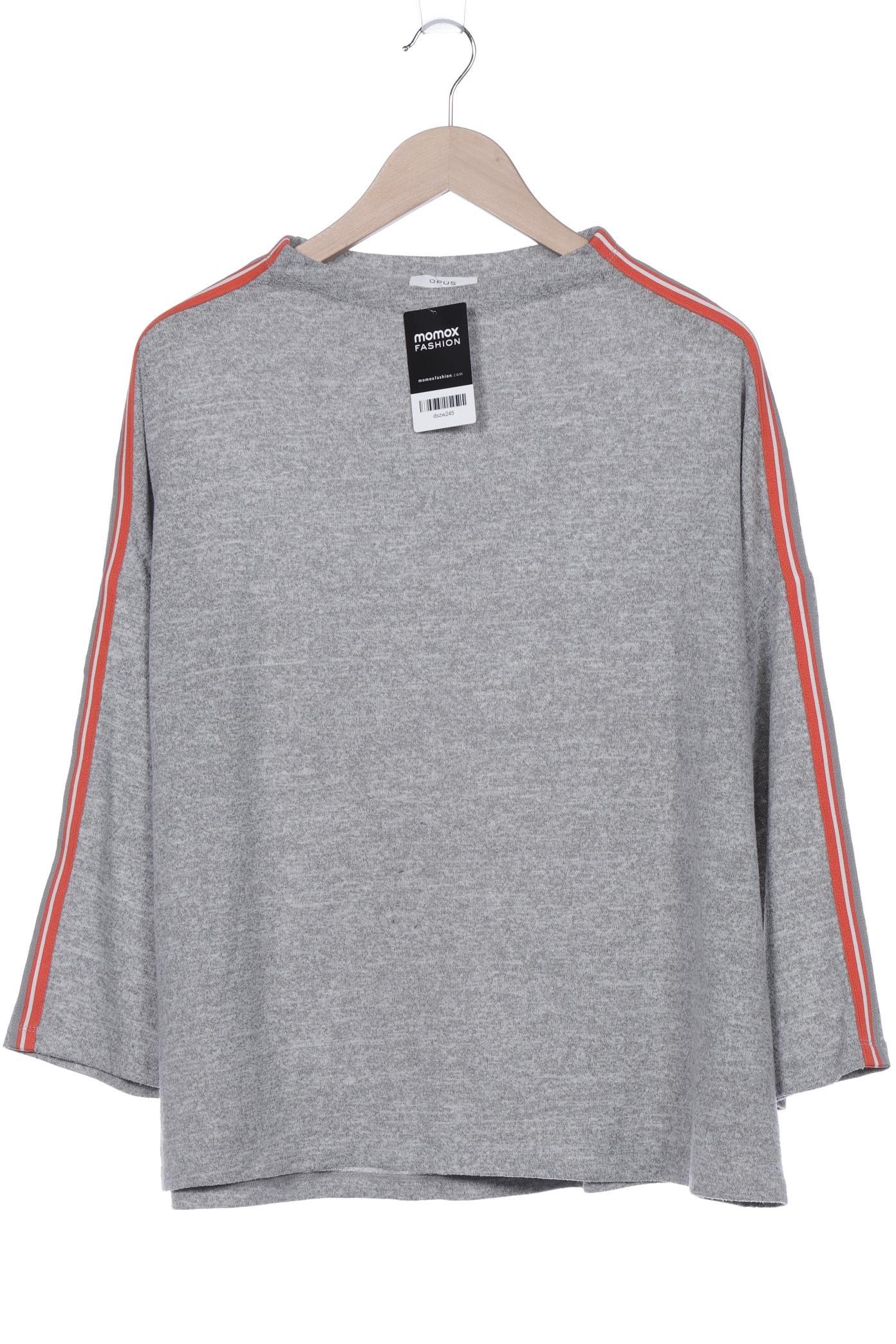 

Opus Damen Langarmshirt, grau, Gr. 42