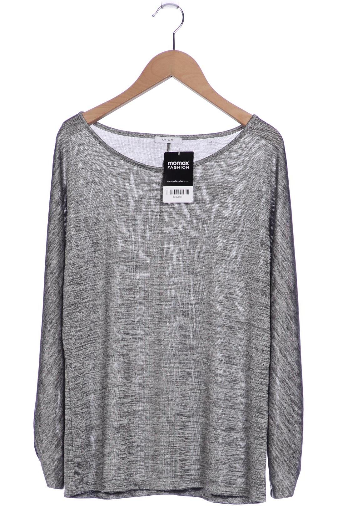 

Opus Damen Langarmshirt, grau, Gr. 42