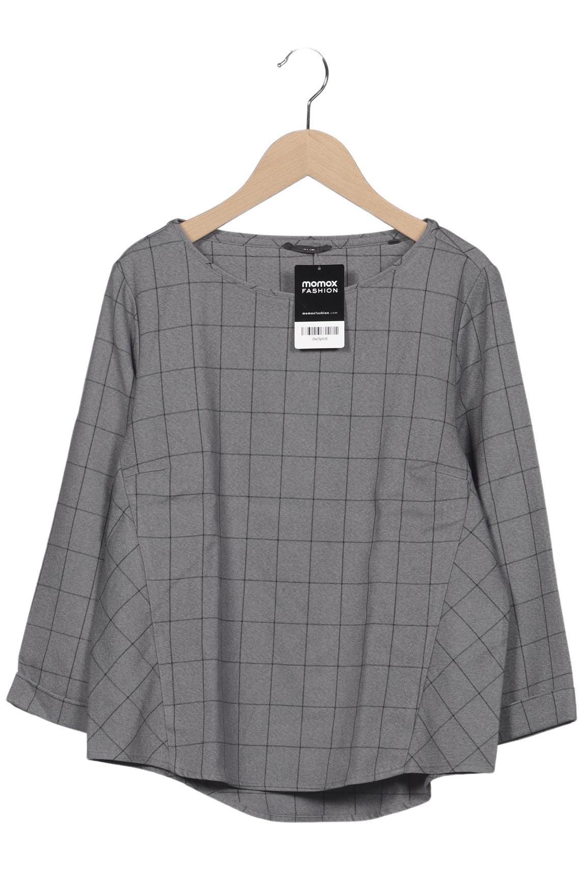 

Opus Damen Langarmshirt, grau, Gr. 36