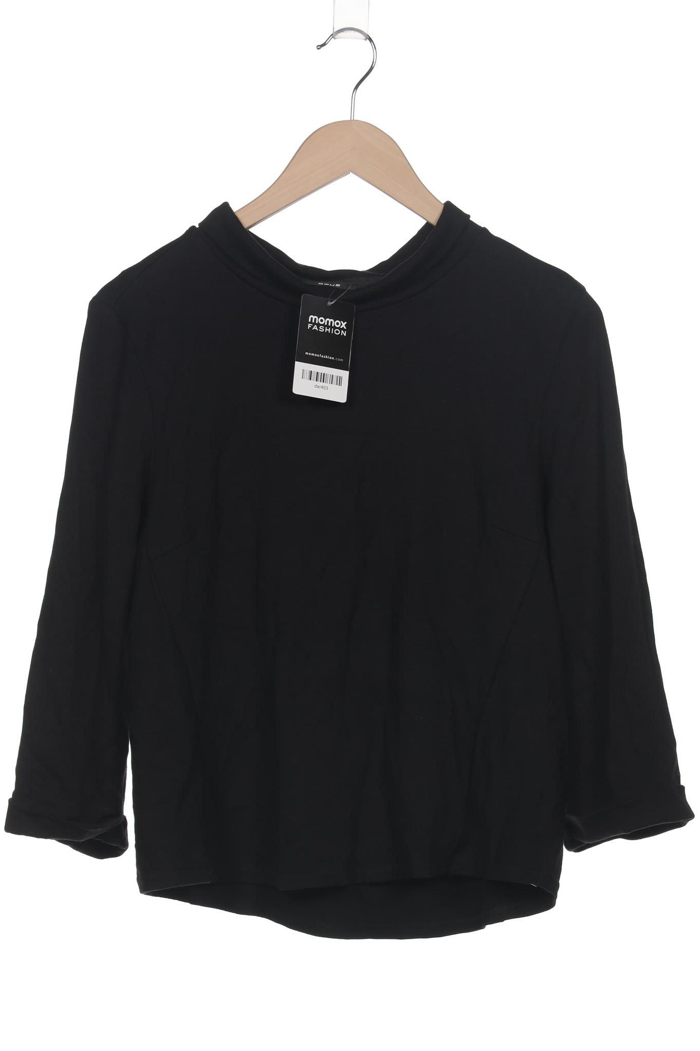 

Opus Damen Langarmshirt, schwarz, Gr. 38