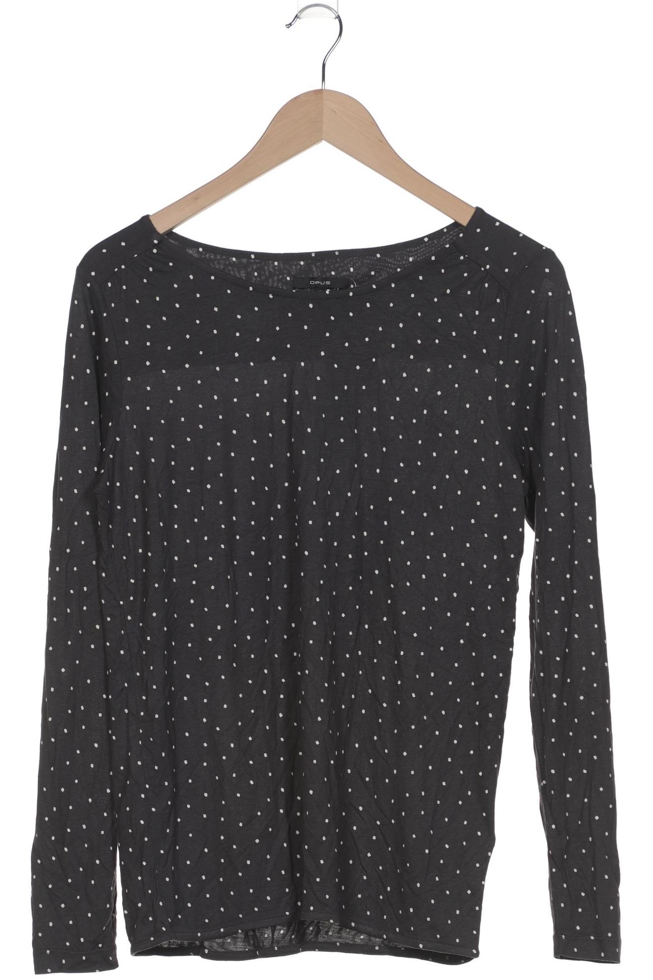 

Opus Damen Langarmshirt, grau, Gr. 36