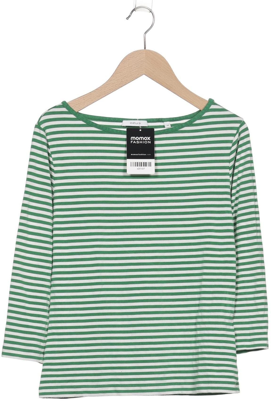 

Opus Damen Langarmshirt, grün, Gr. 36