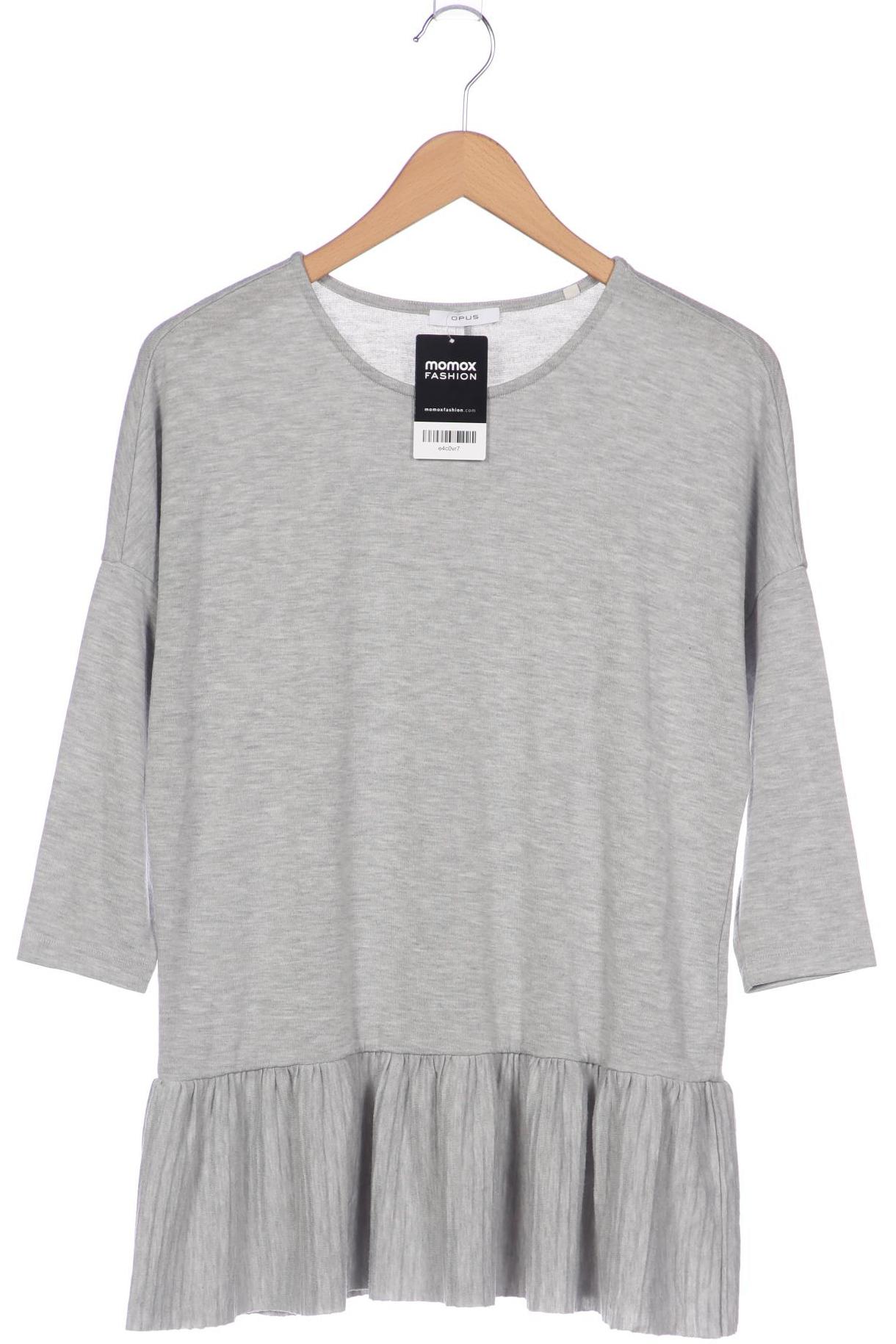 

Opus Damen Langarmshirt, grau, Gr. 40
