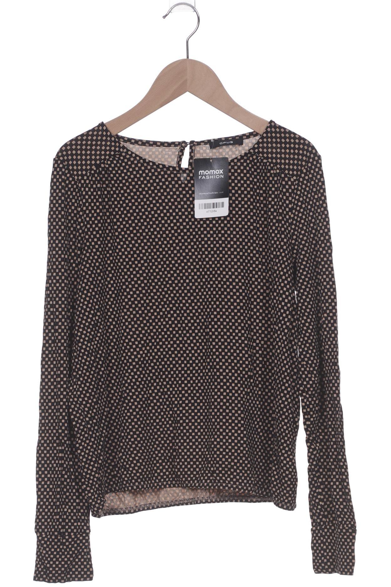 

Opus Damen Langarmshirt, schwarz, Gr. 38