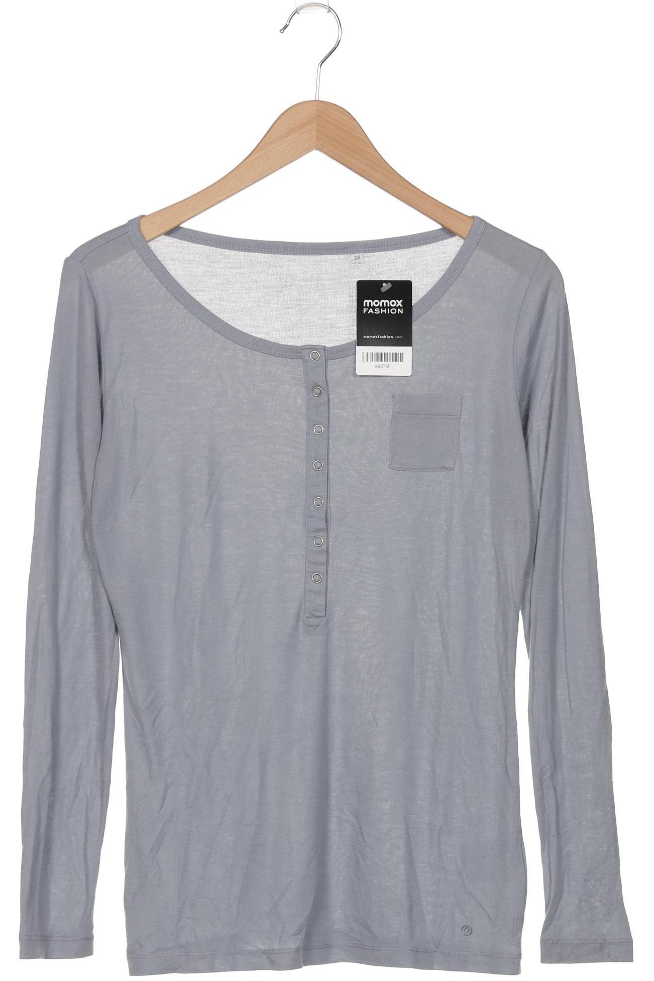 

Opus Damen Langarmshirt, grau, Gr. 38