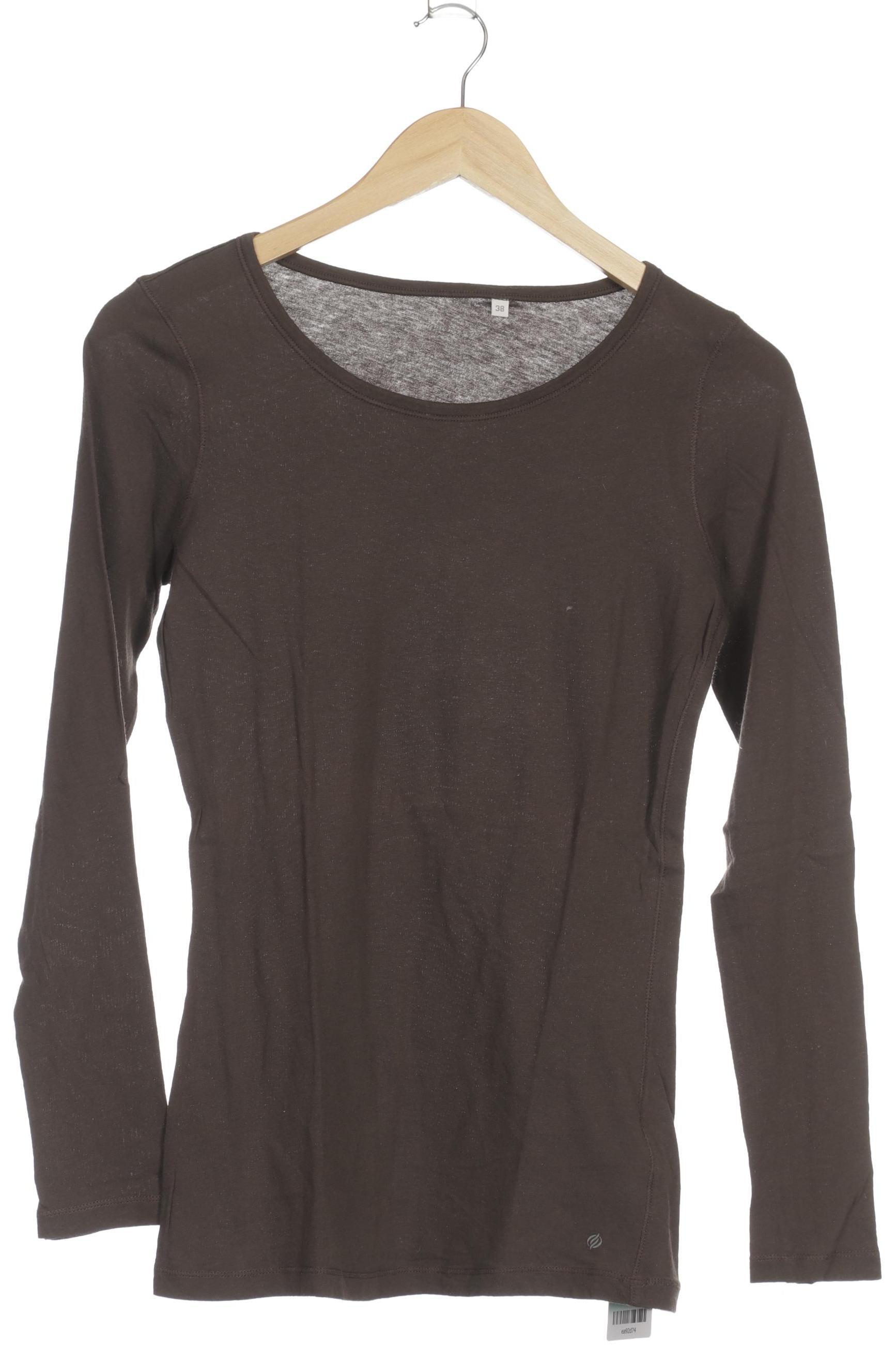 

Opus Damen Langarmshirt, braun, Gr. 38