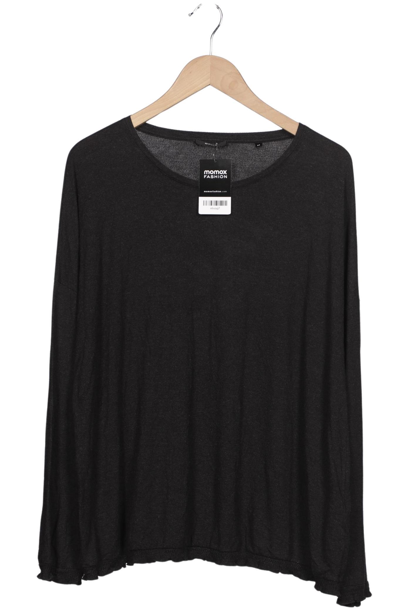 

Opus Damen Langarmshirt, schwarz, Gr. 44