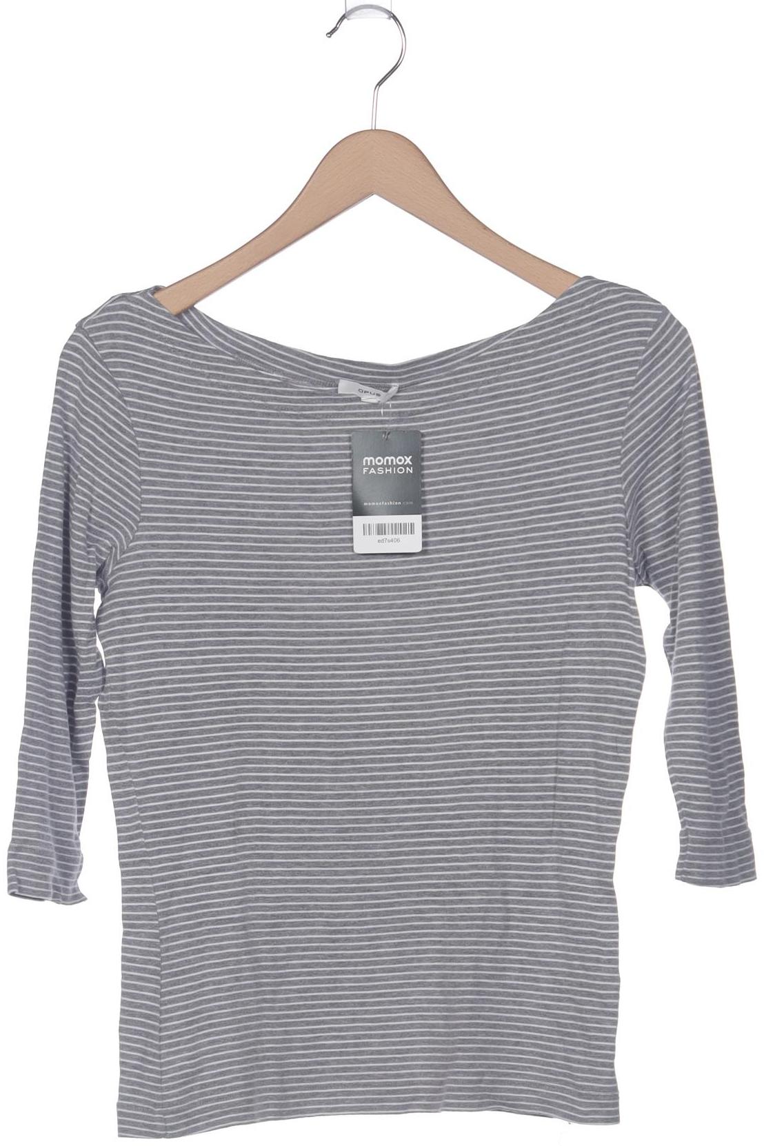 

Opus Damen Langarmshirt, grau, Gr. 38