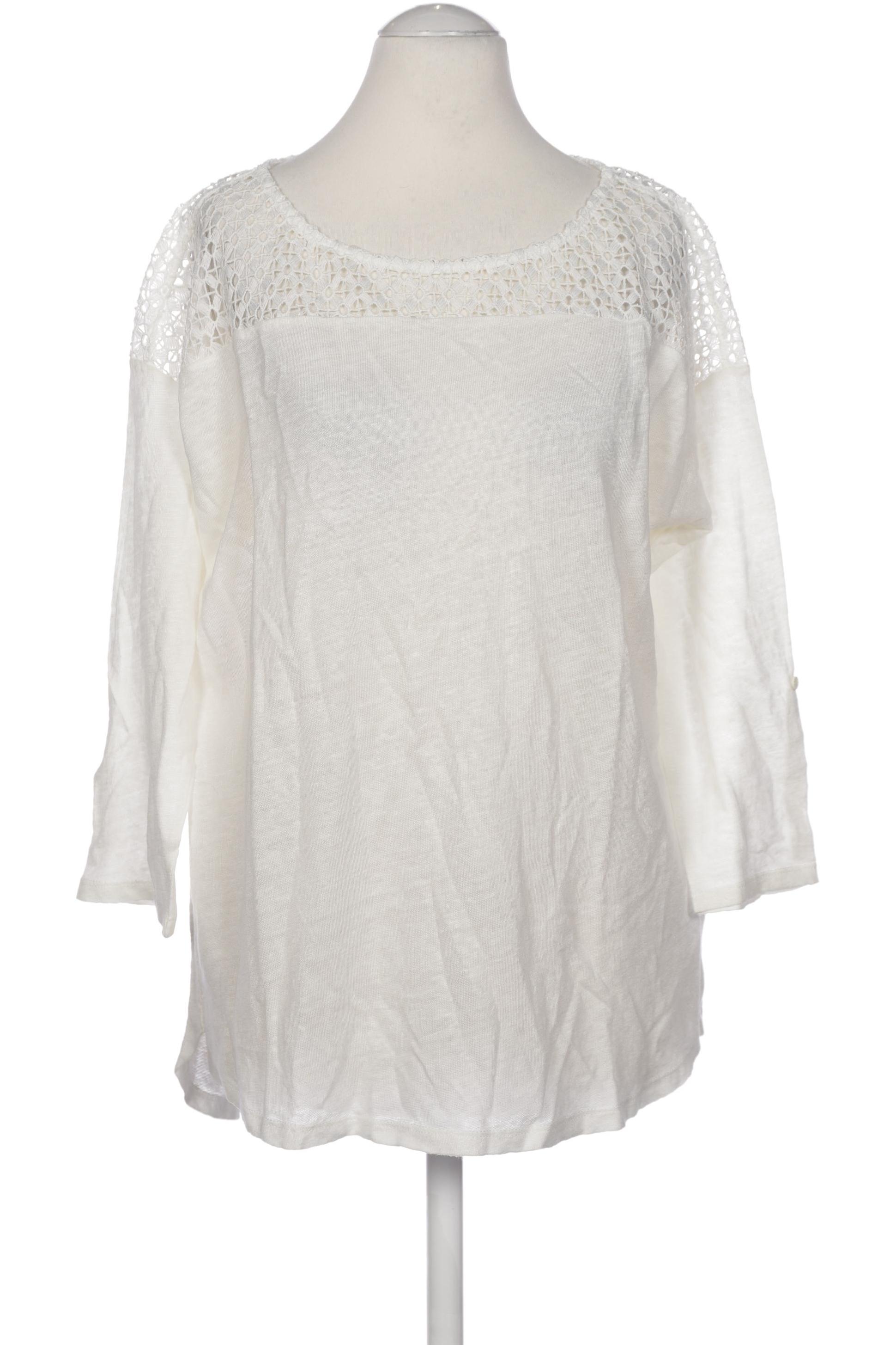 

Opus Damen Langarmshirt, weiß, Gr. 40