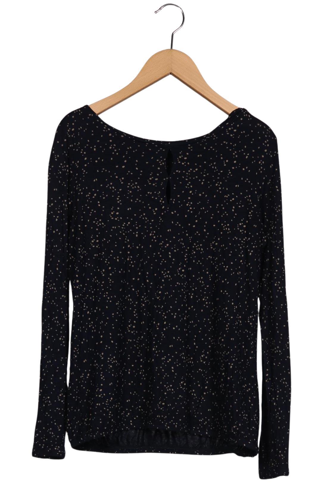 

Opus Damen Langarmshirt, marineblau, Gr. 36