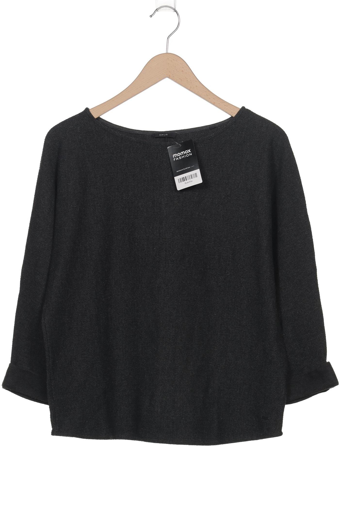 

Opus Damen Langarmshirt, grau, Gr. 38