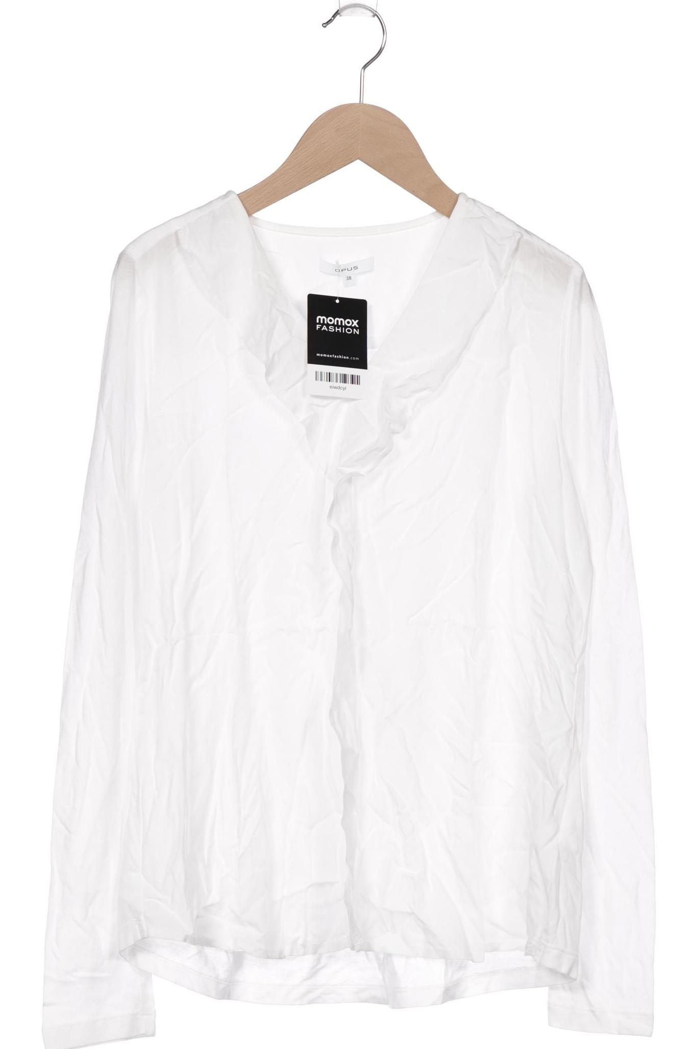 

Opus Damen Langarmshirt, weiß