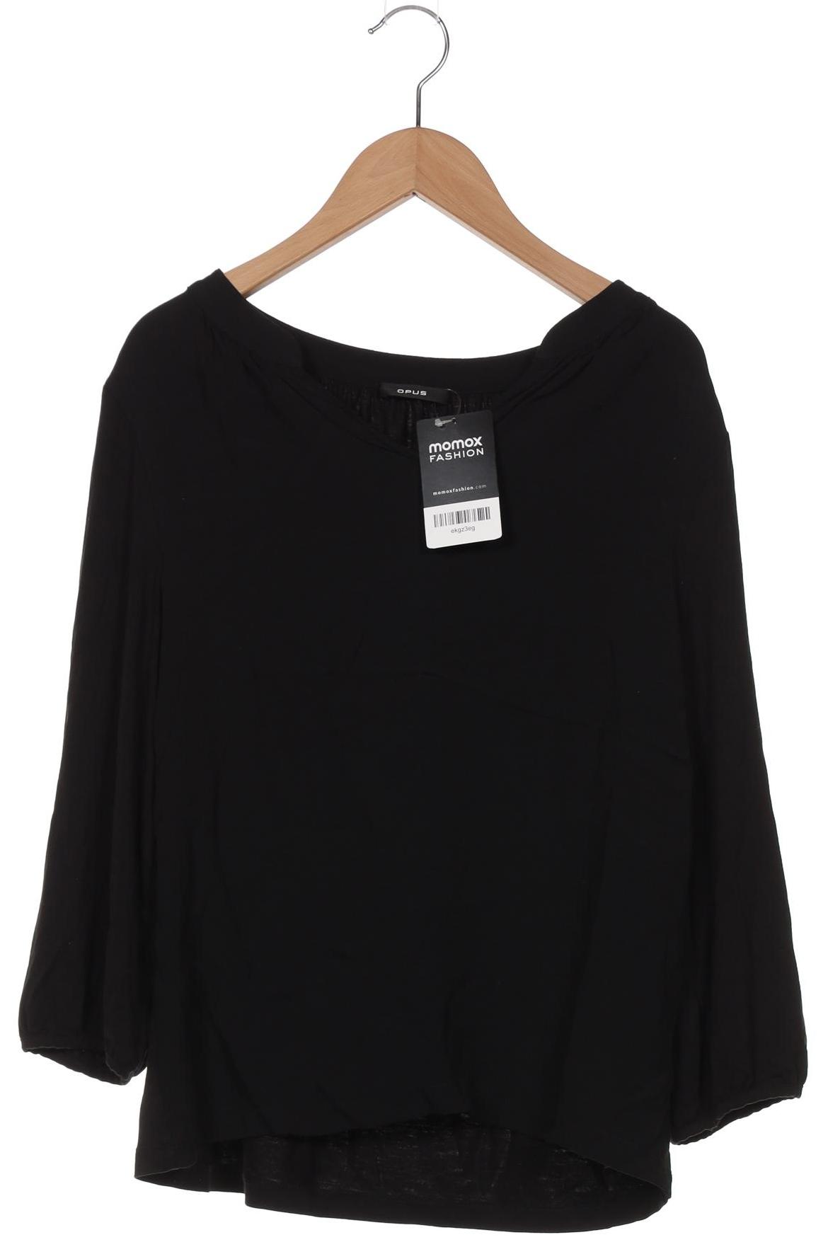 

Opus Damen Langarmshirt, schwarz, Gr. 36