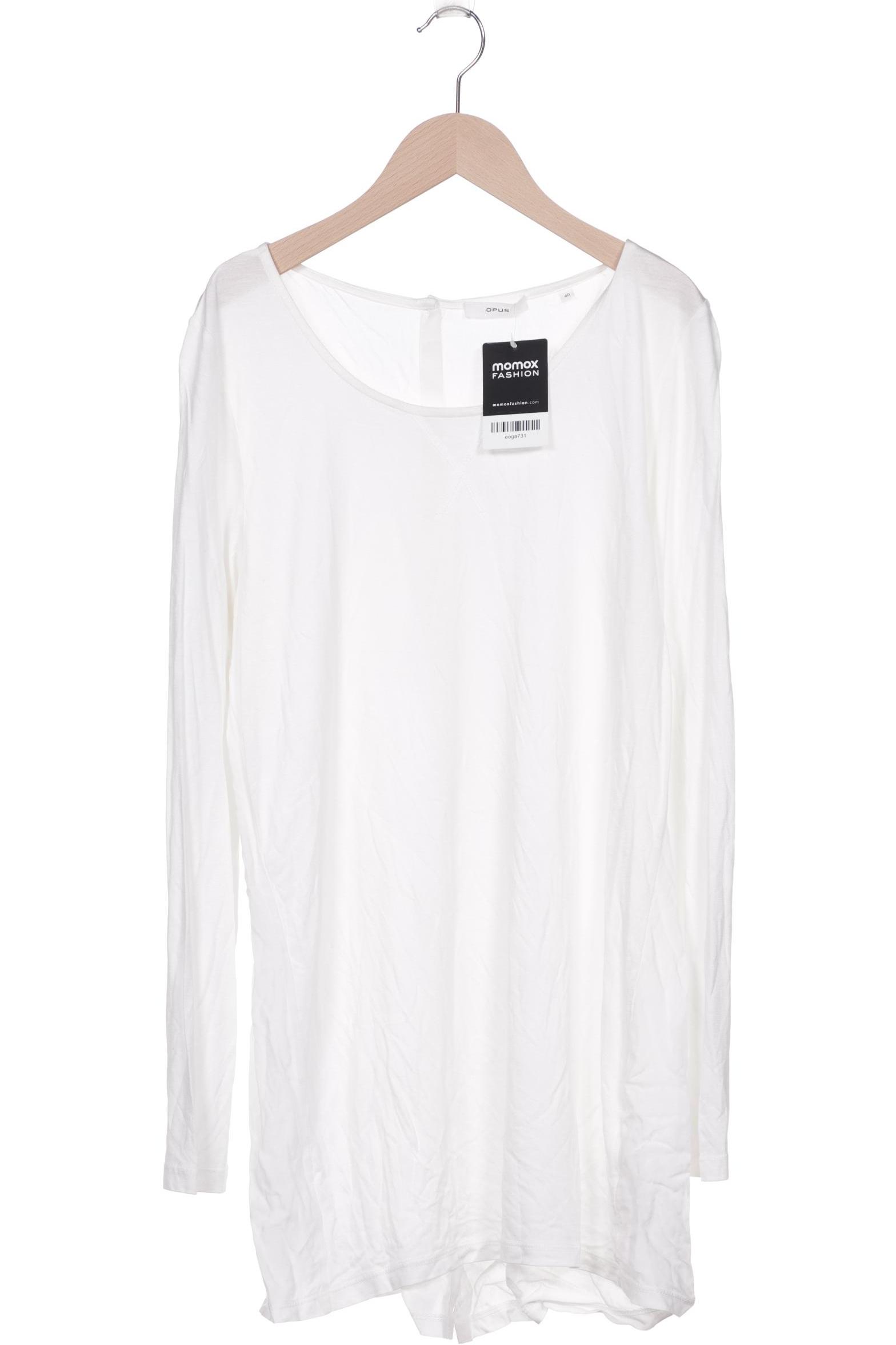 

Opus Damen Langarmshirt, weiß
