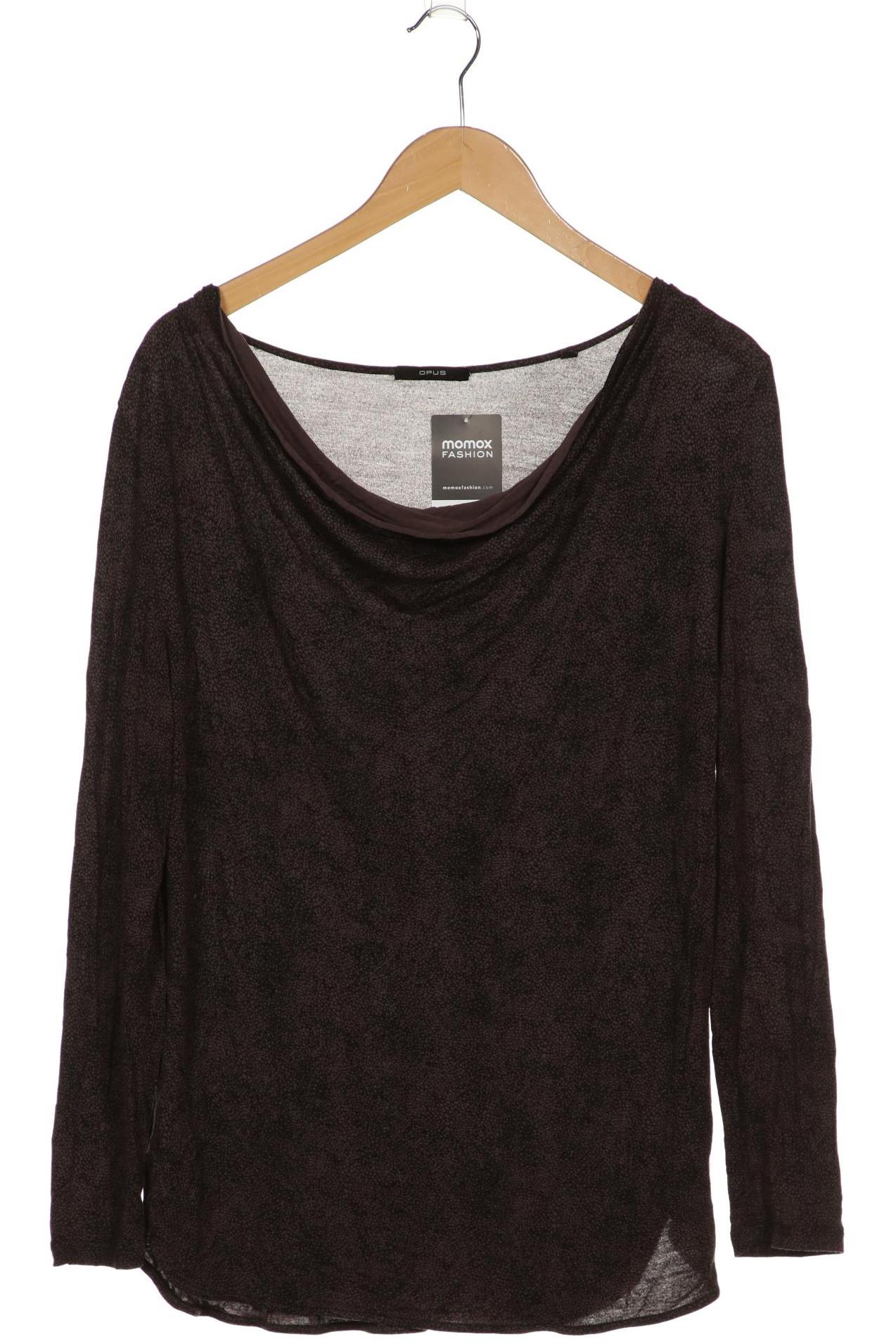 

Opus Damen Langarmshirt, braun, Gr. 44