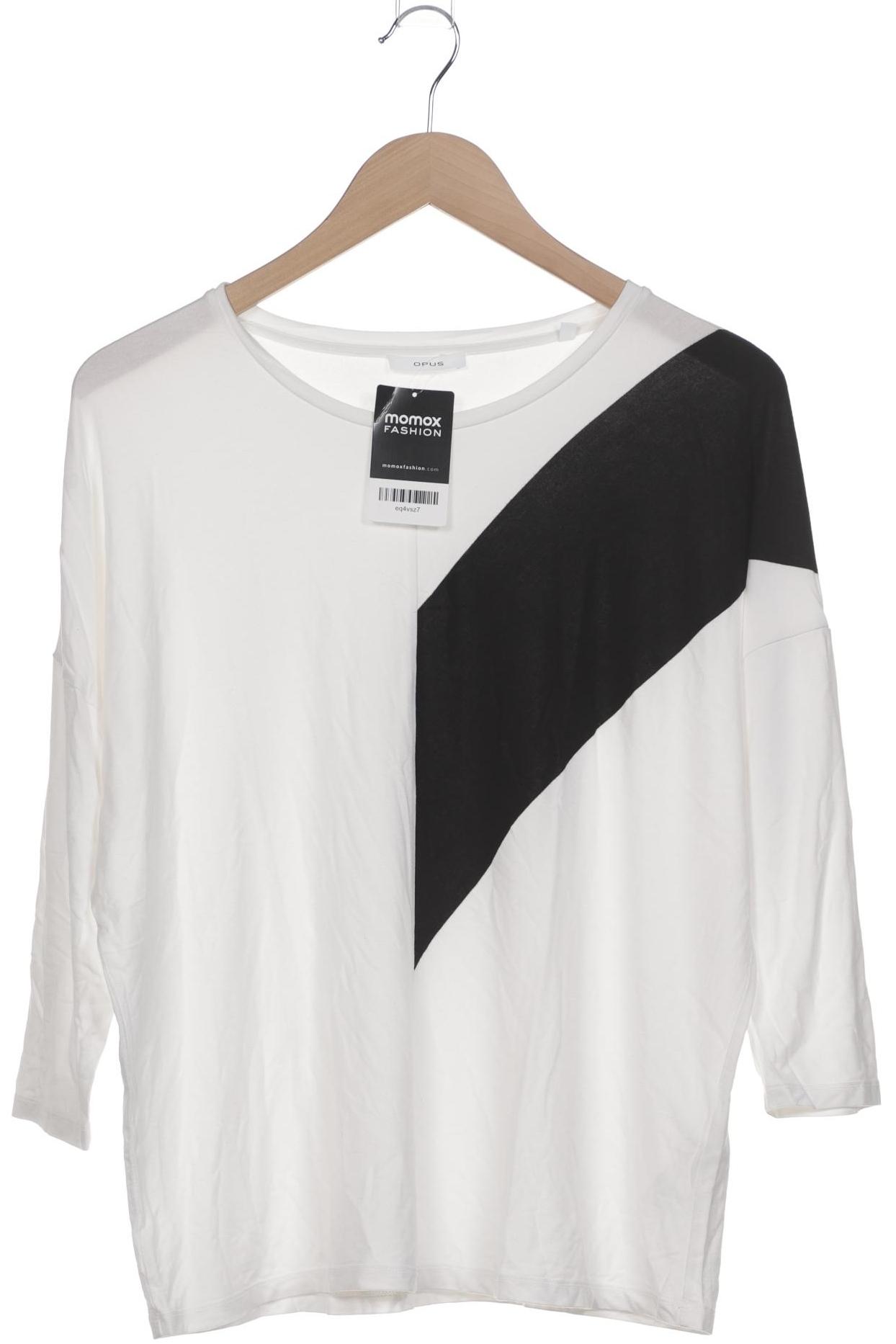 

Opus Damen Langarmshirt, weiß, Gr. 40