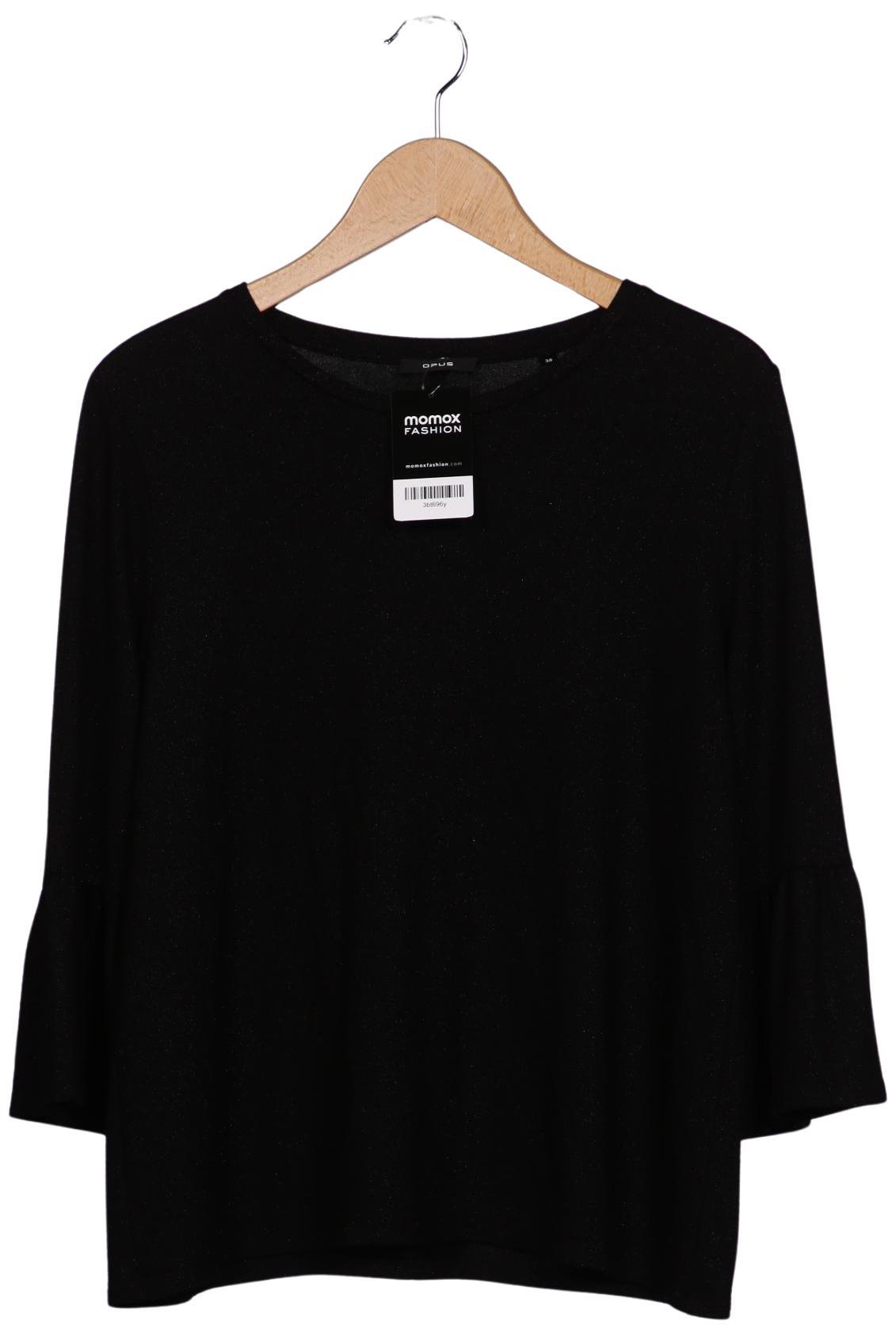 

Opus Damen Langarmshirt, schwarz, Gr. 38