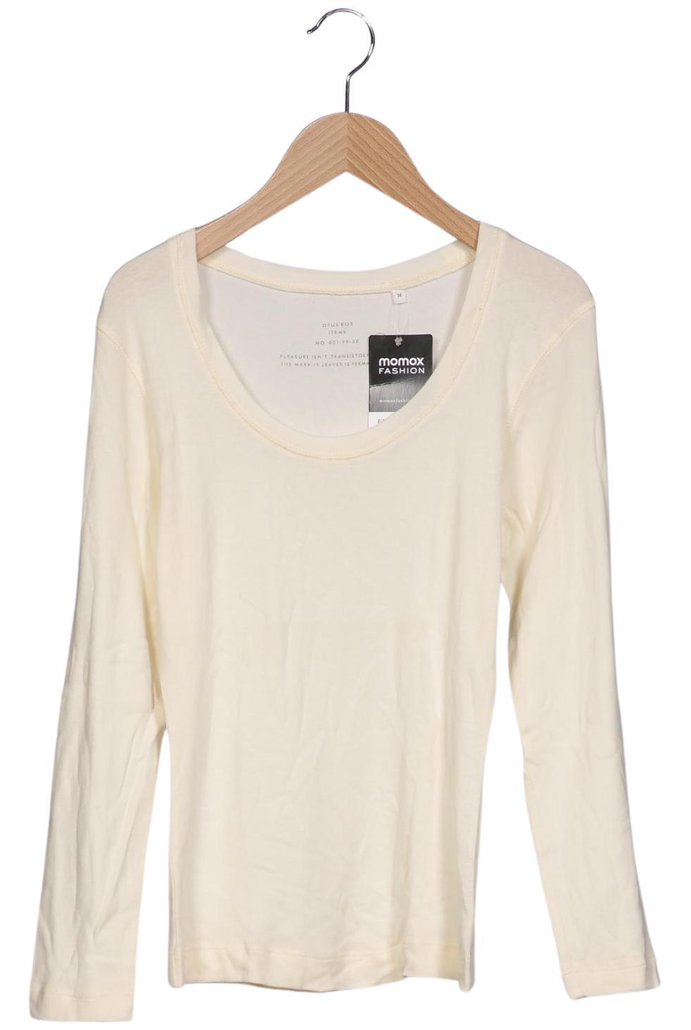 

Opus Damen Langarmshirt, cremeweiß, Gr. 36