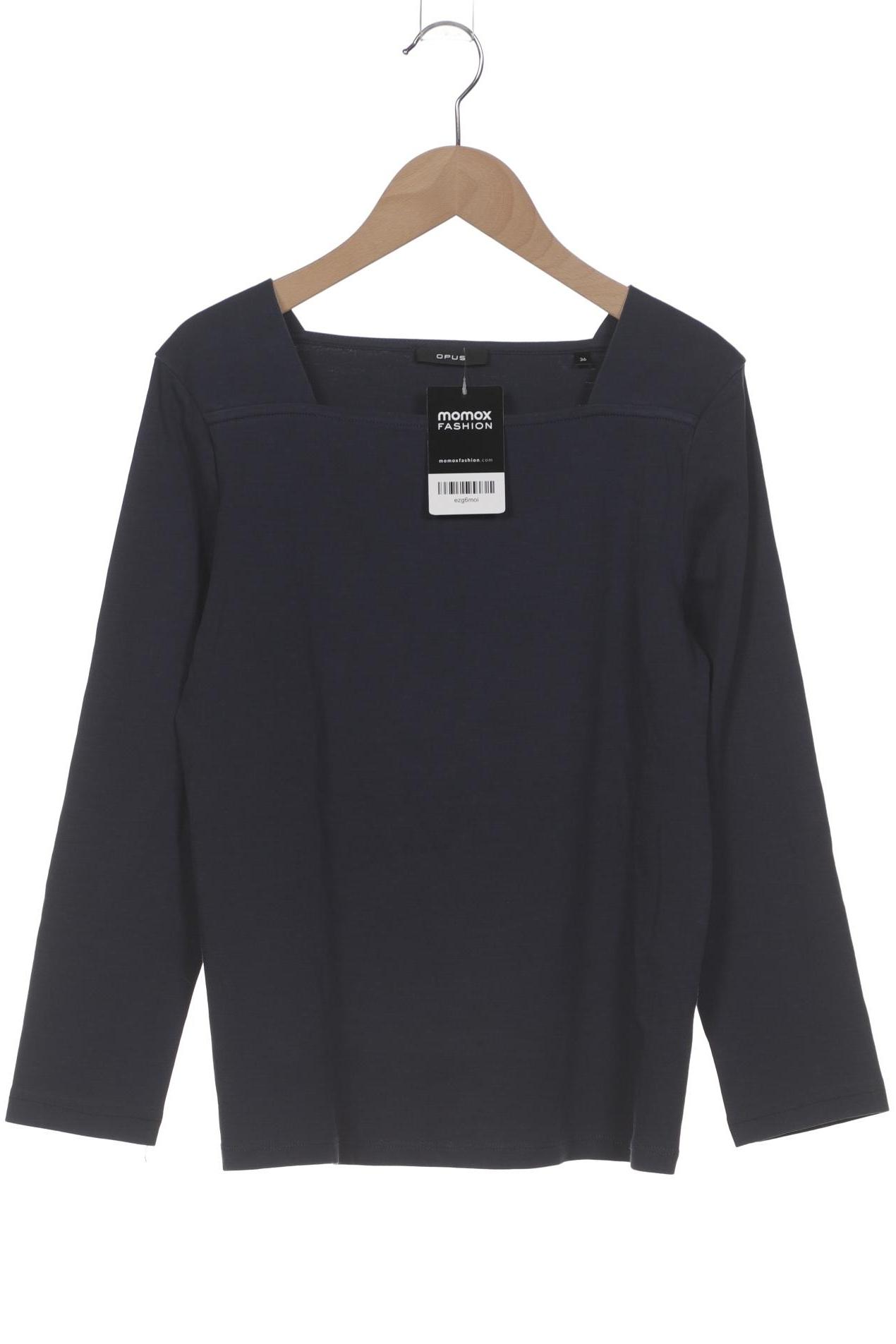 

Opus Damen Langarmshirt, marineblau, Gr. 36