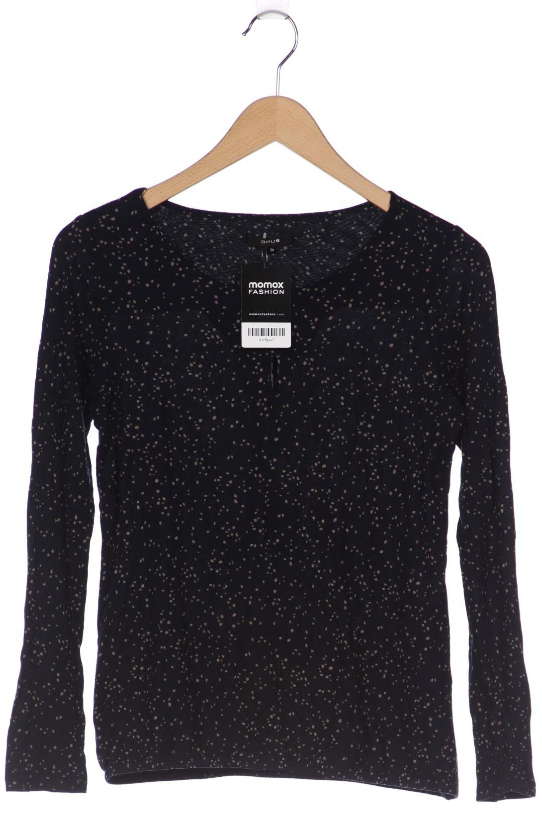 

Opus Damen Langarmshirt, marineblau, Gr. 36