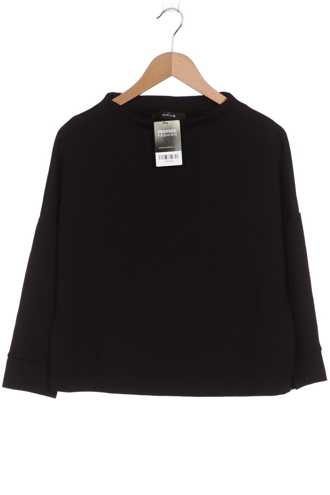 

Opus Damen Langarmshirt, schwarz, Gr. 38