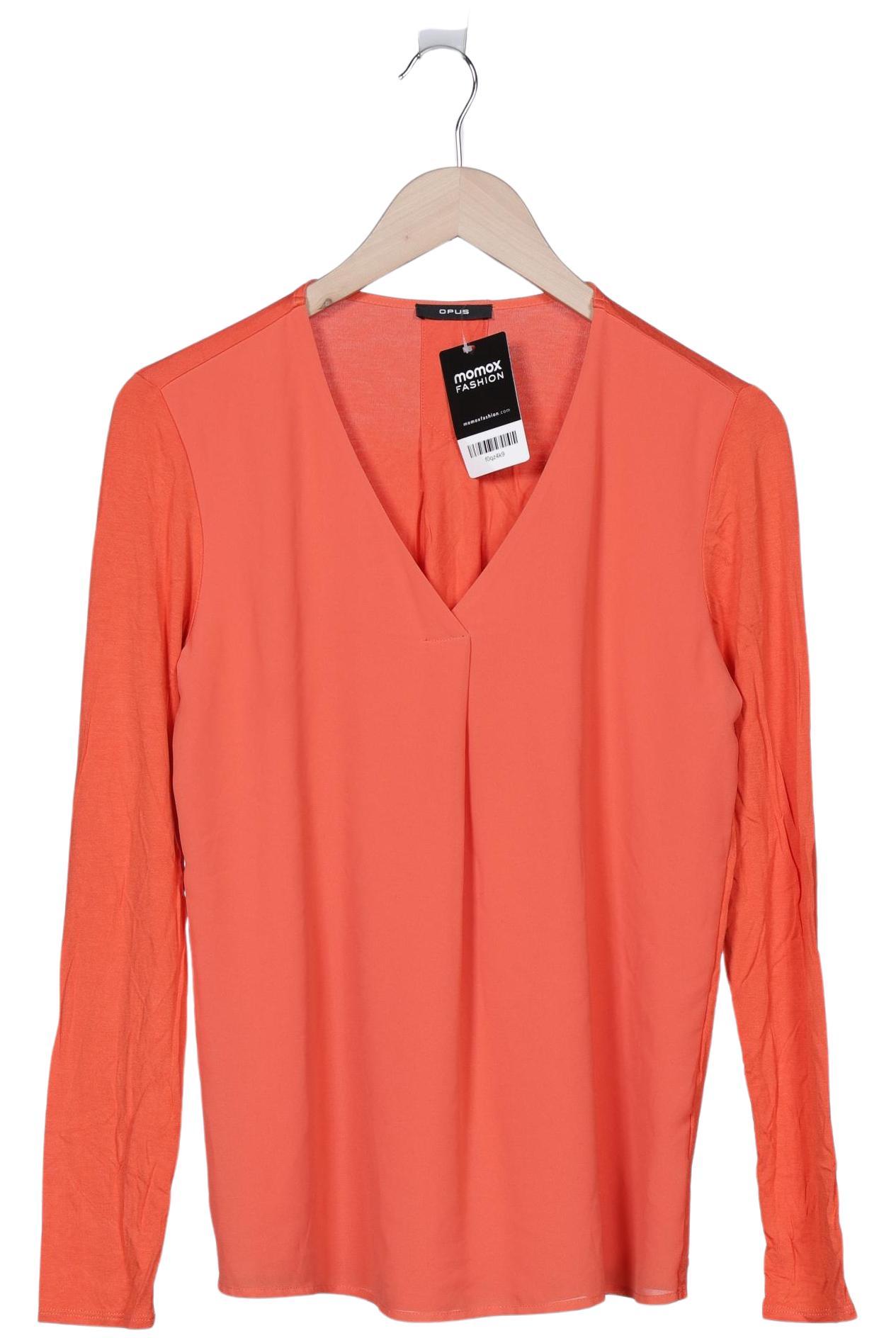 

Opus Damen Langarmshirt, orange, Gr. 36