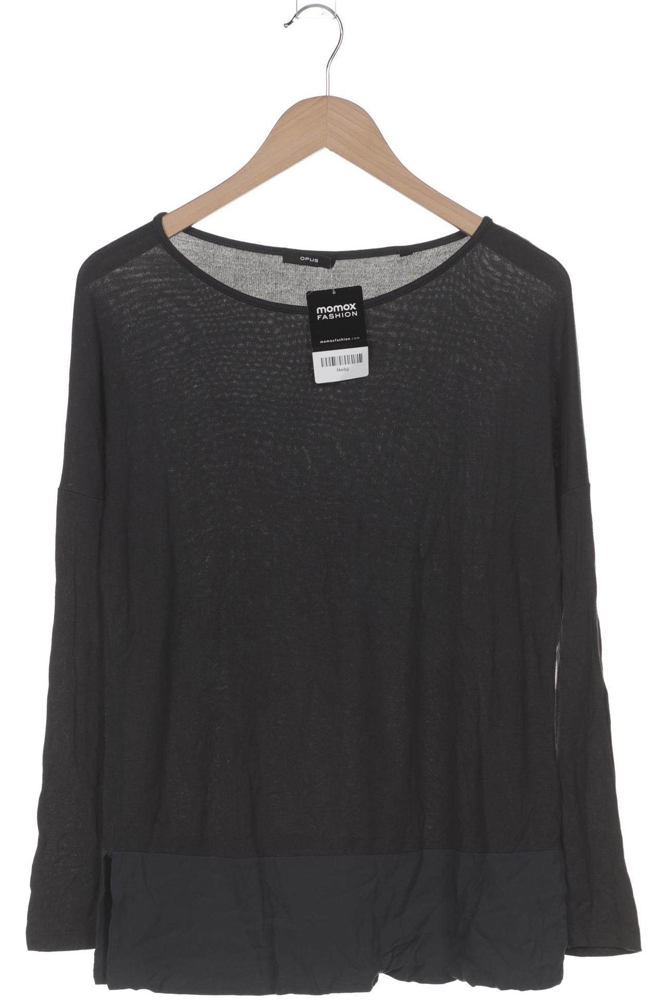 

Opus Damen Langarmshirt, grau, Gr. 38