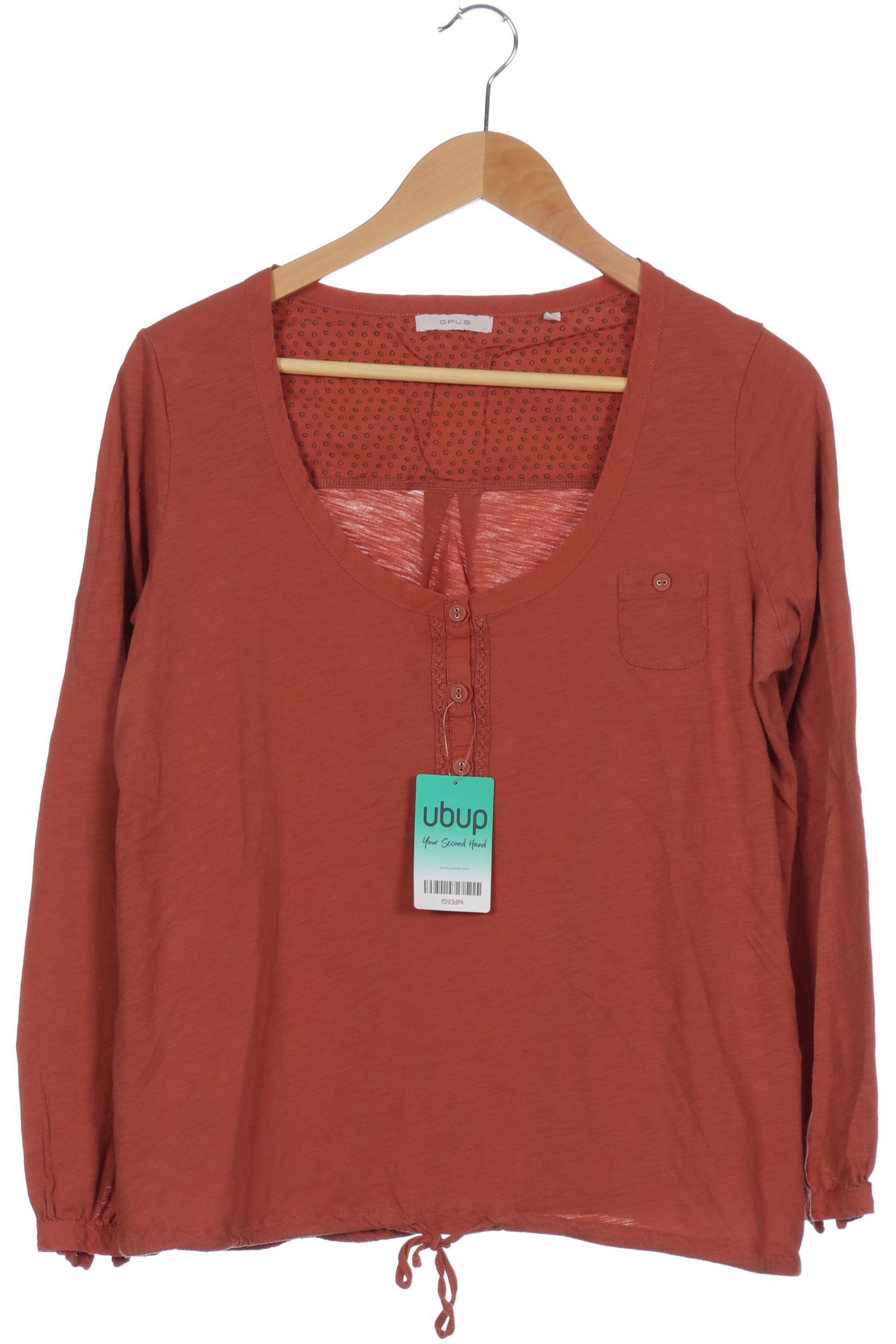 

Opus Damen Langarmshirt, orange, Gr. 44